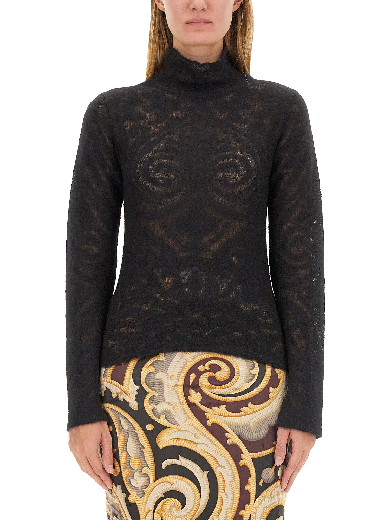 Etro etro jacquard knit