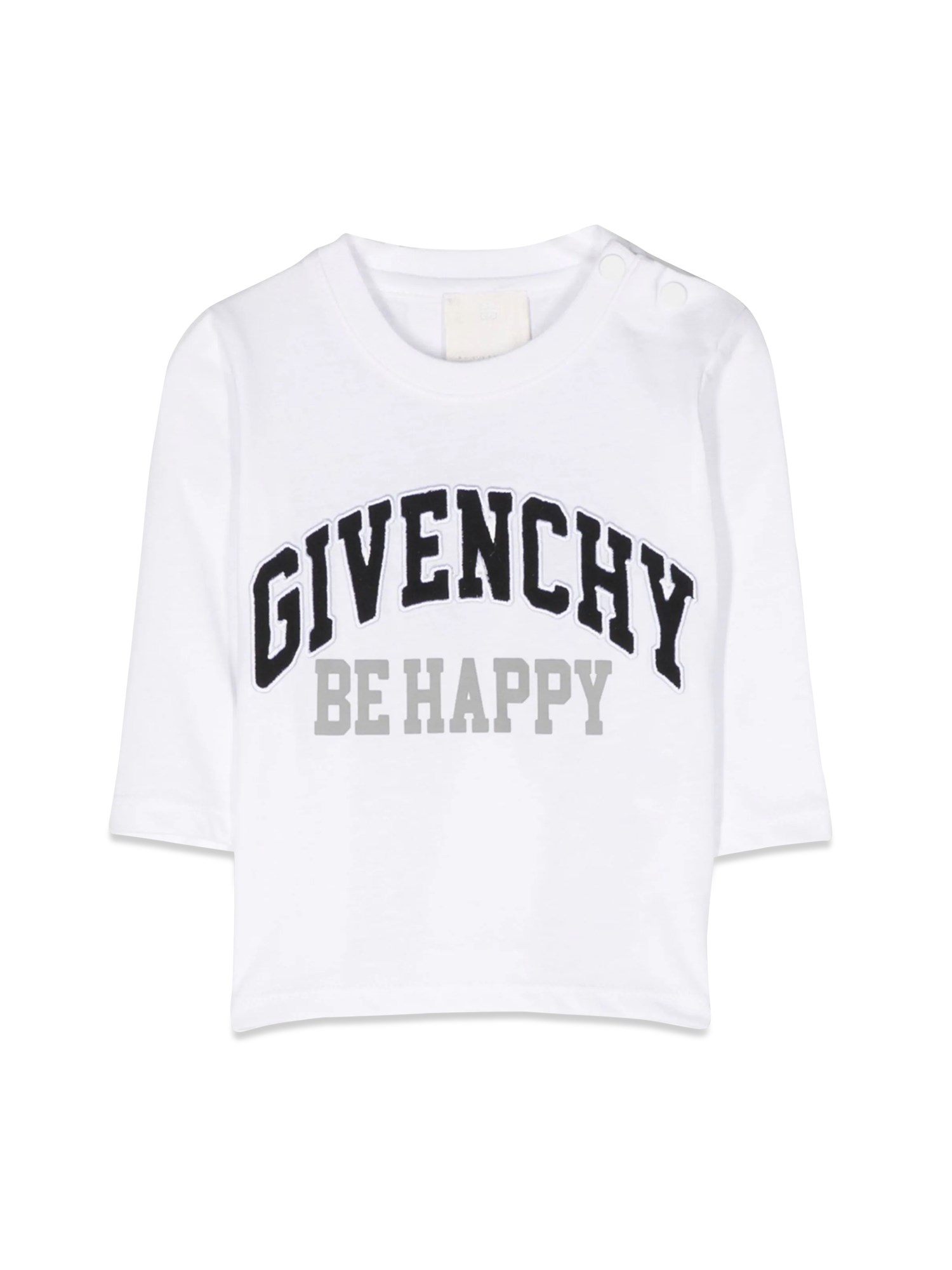 Givenchy givenchy ml logo sentence t-shirt