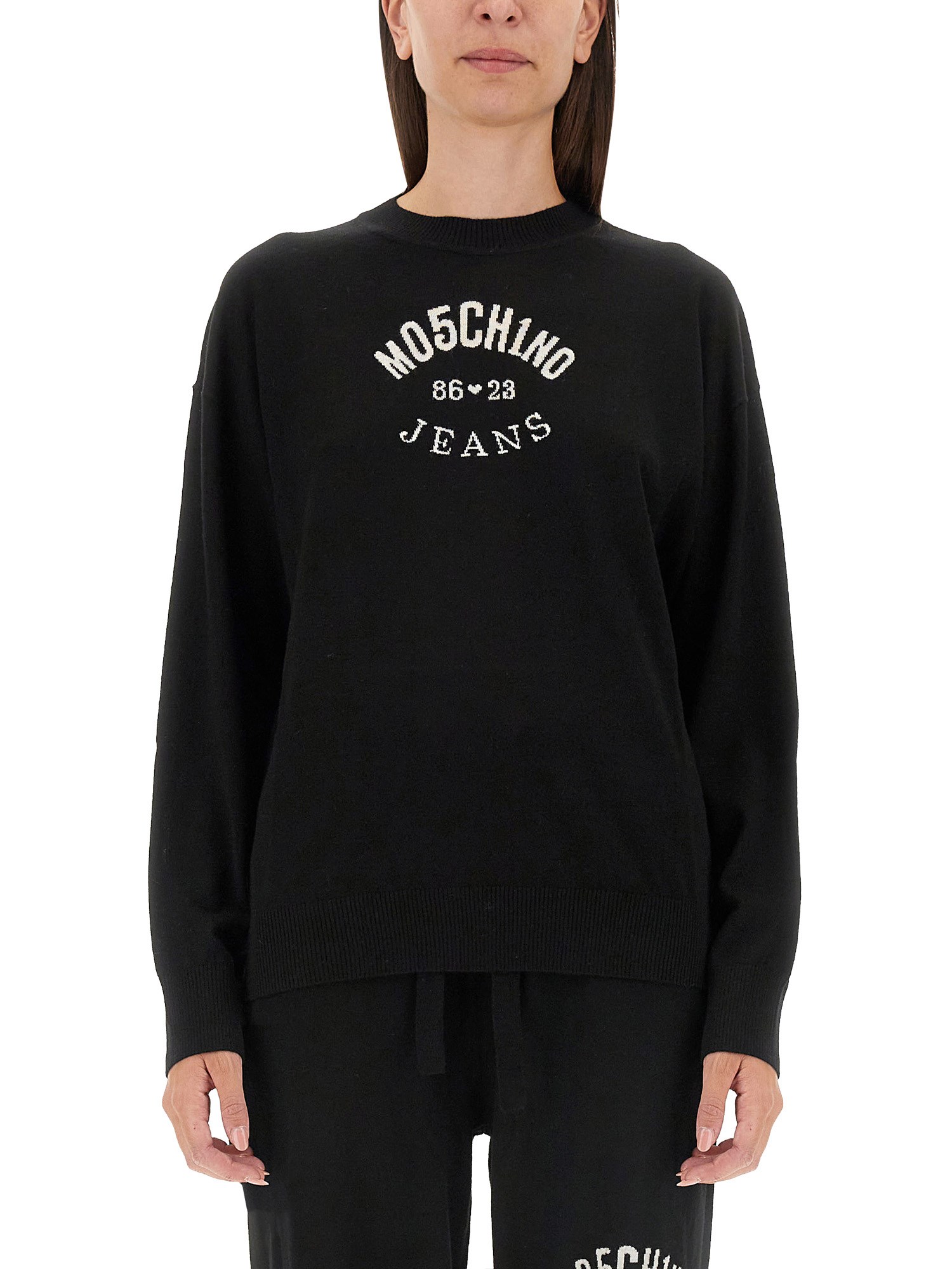 Moschino Jeans moschino jeans jersey with logo