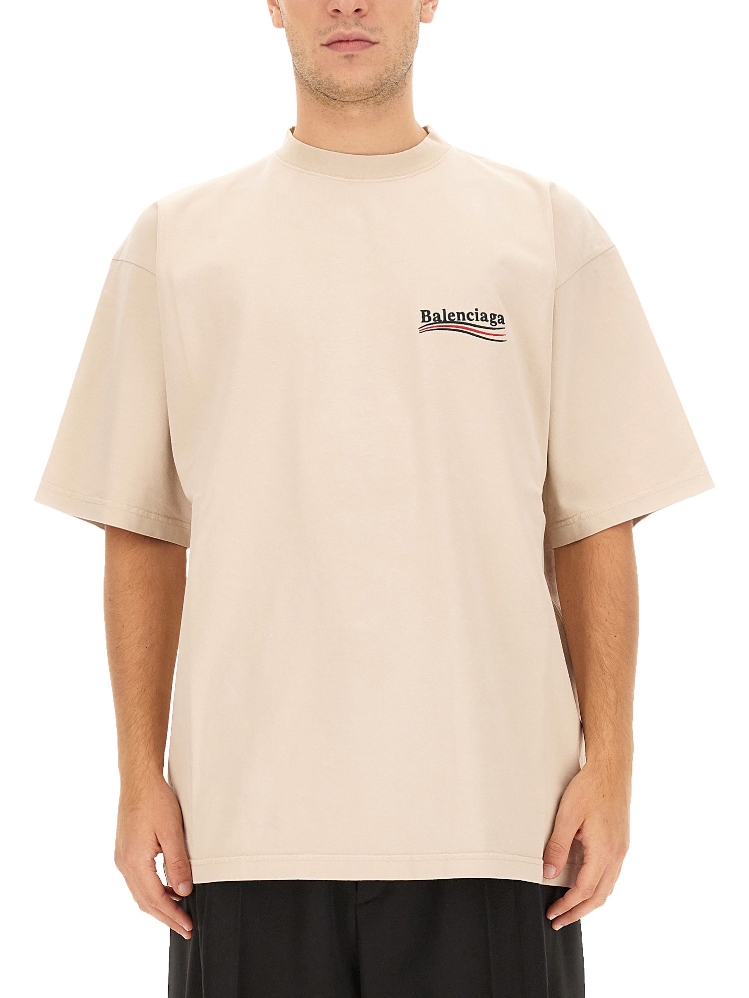 Balenciaga balenciaga political campaign t-shirt