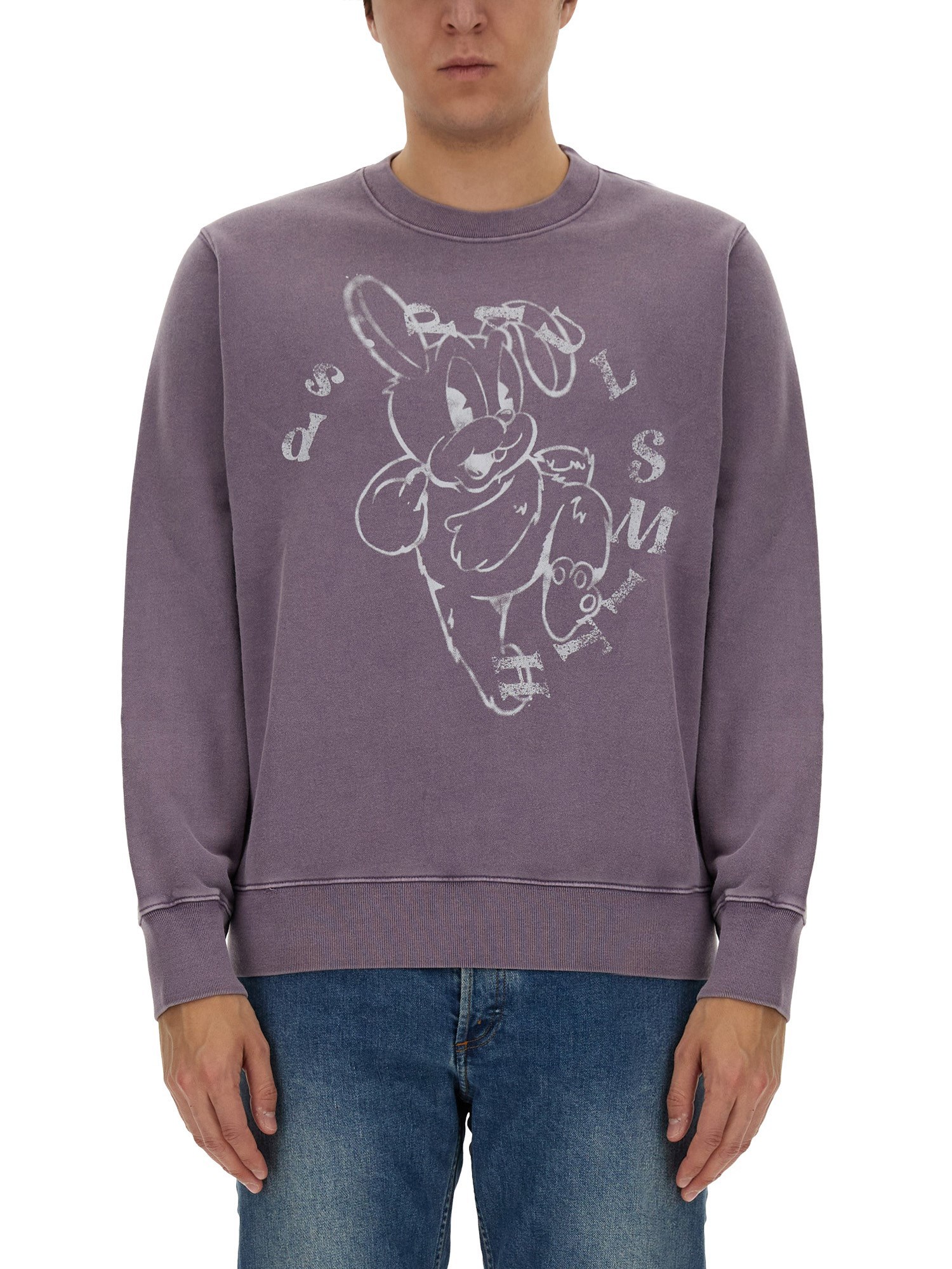  ps by paul smith sweatshirt with bunny print