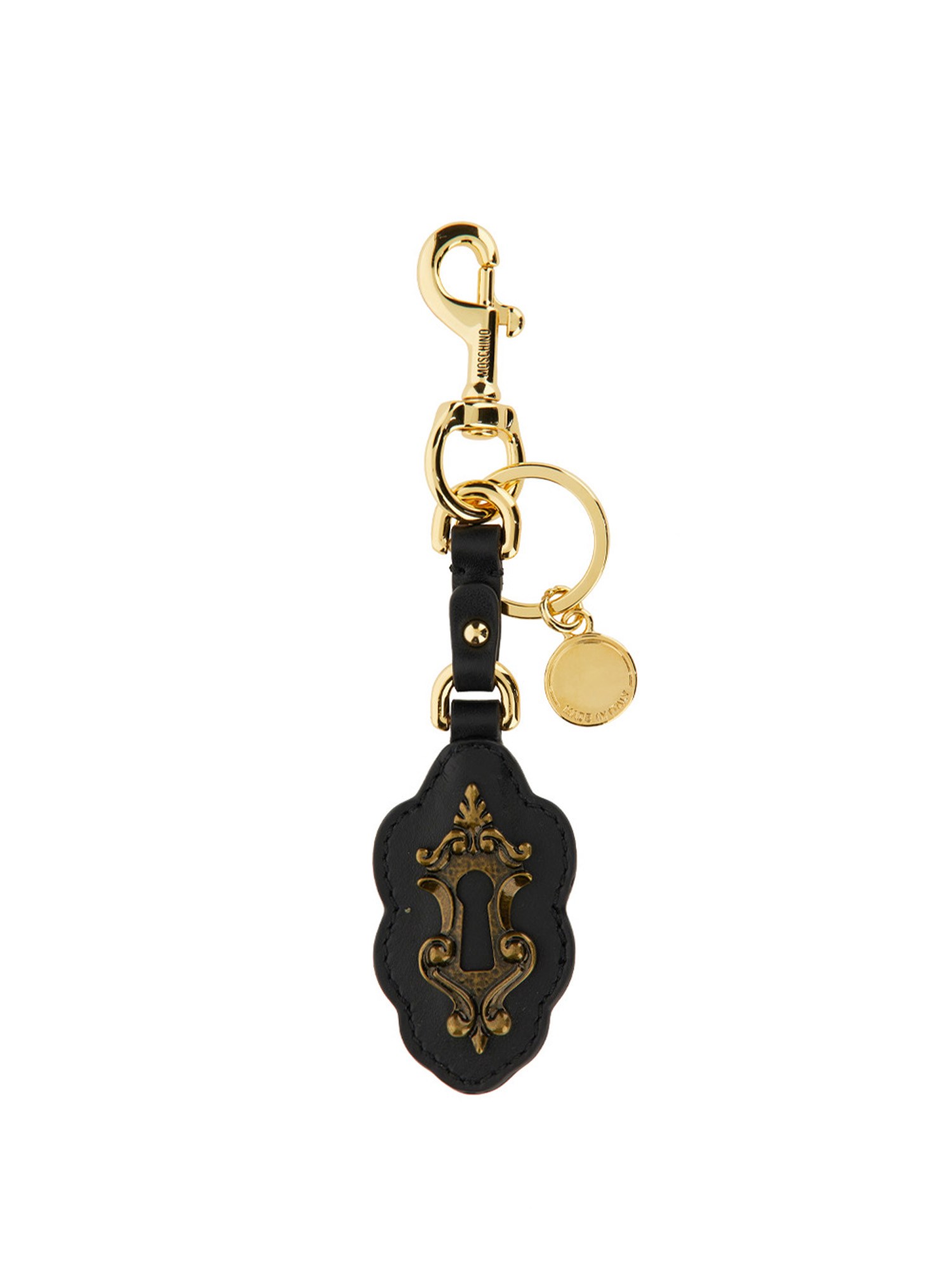 Moschino moschino keychain "baroque lock"