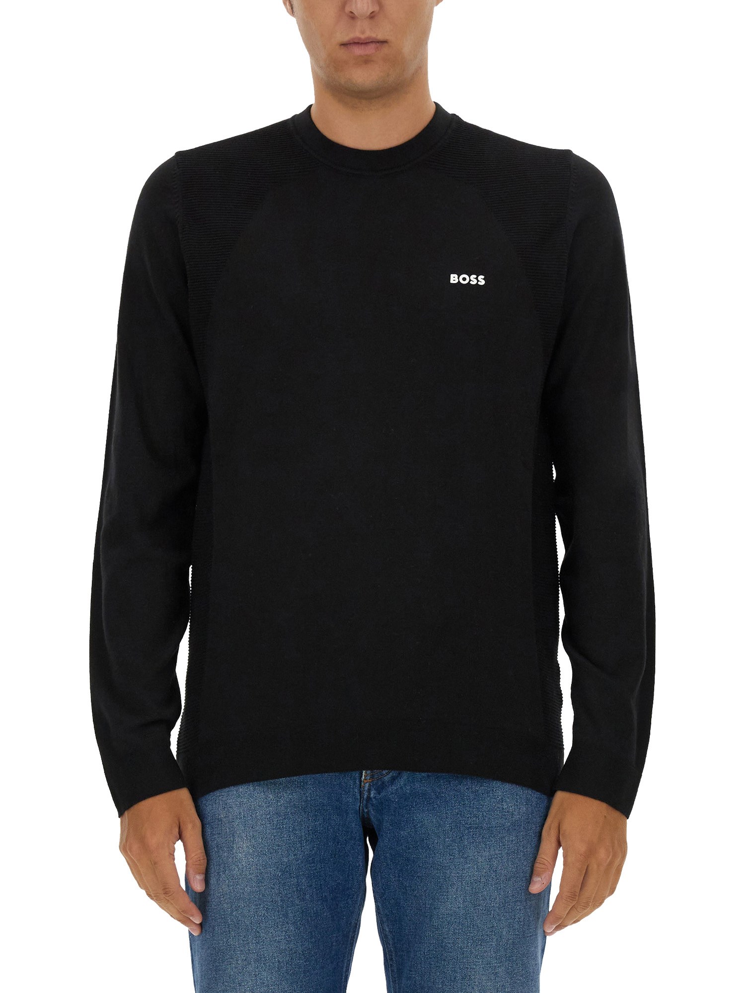 BOSS boss sweatshirt with logo