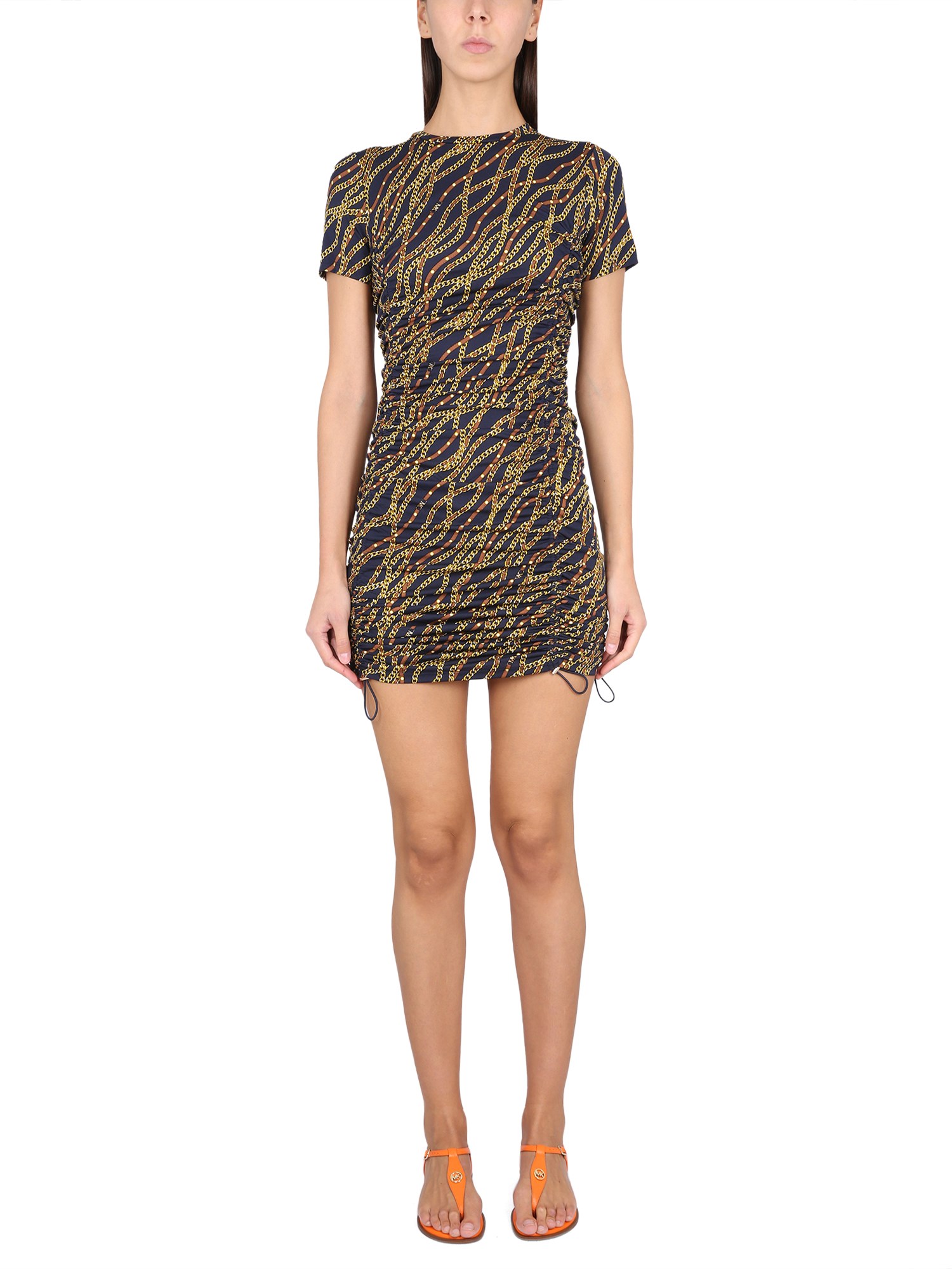  michael by michael kors chain print dress