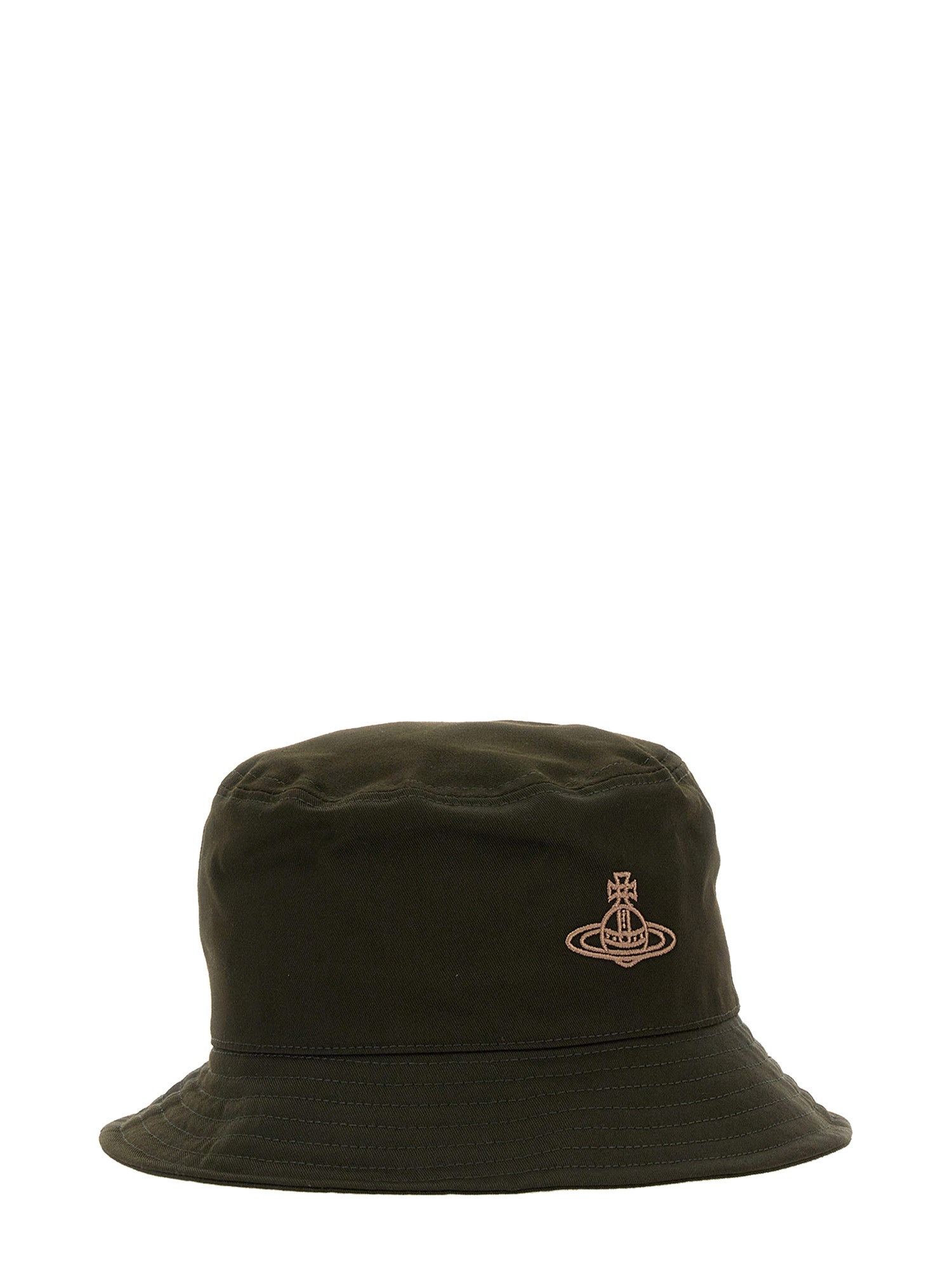 Vivienne Westwood vivienne westwood bucket hat with logo embroidery