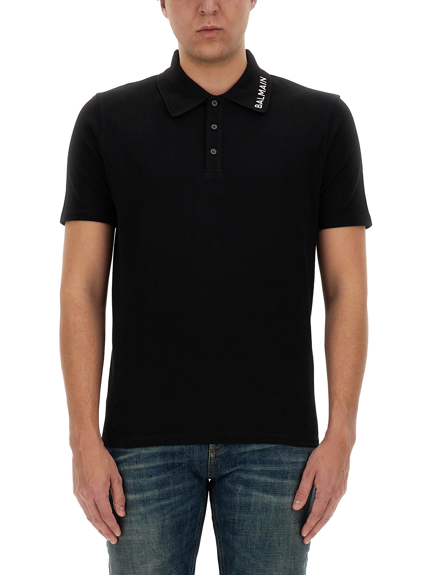 Balmain balmain polo with logo