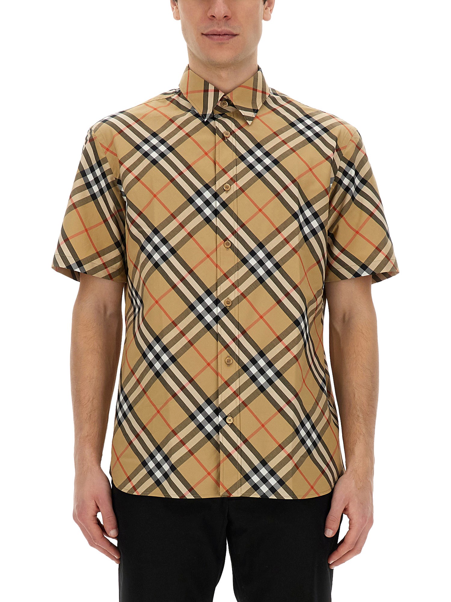 Burberry burberry check shirt