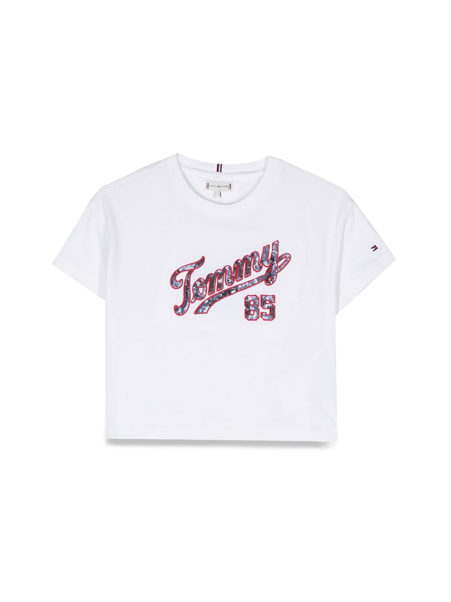 Tommy Hilfiger tommy hilfiger sequins logo t-shirt