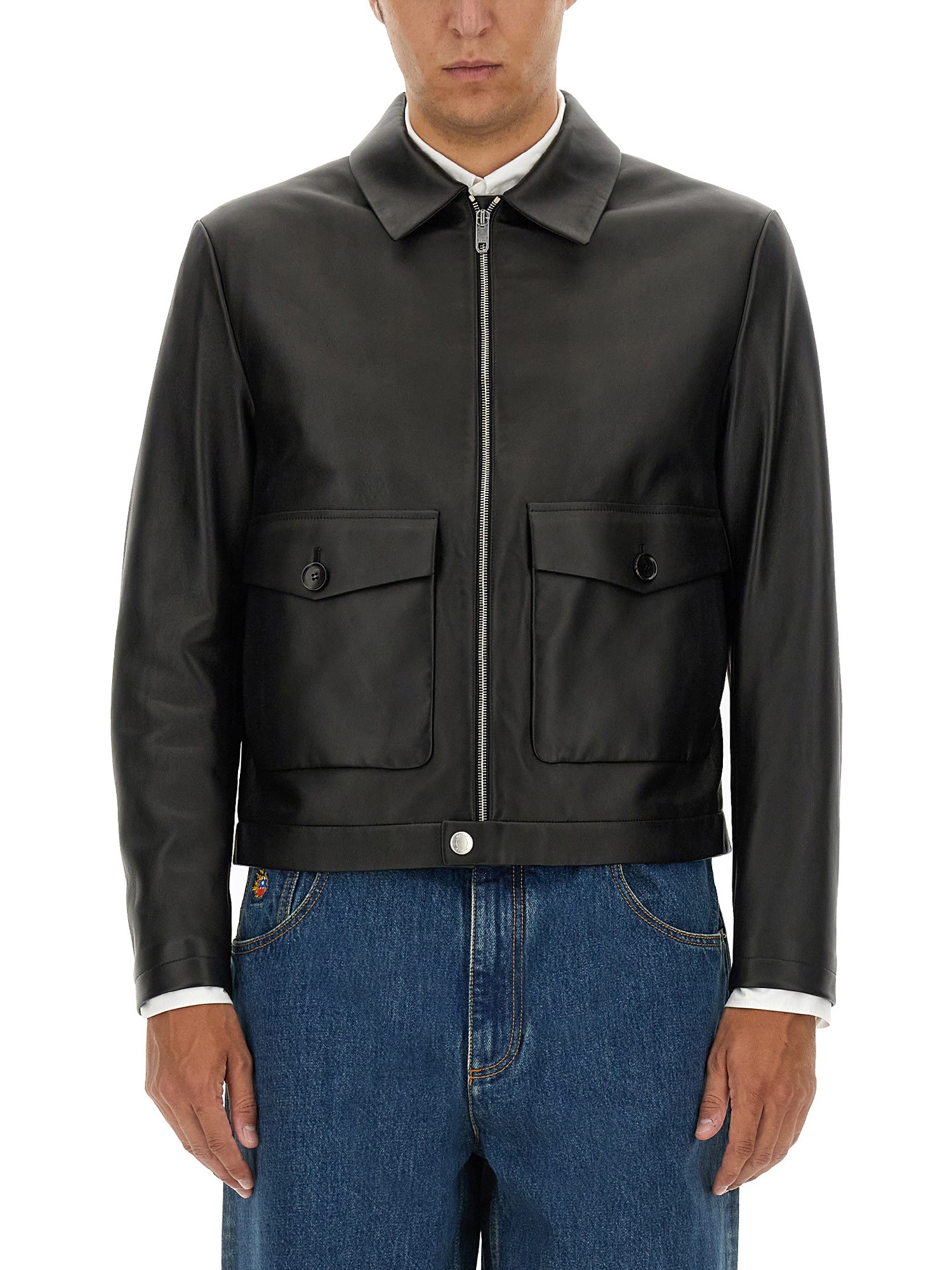 BALLY bally leather jacket