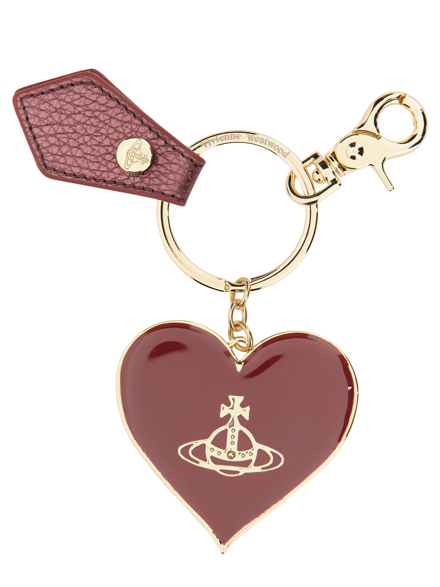 Vivienne Westwood vivienne westwood jordan mirror heart orb keychain