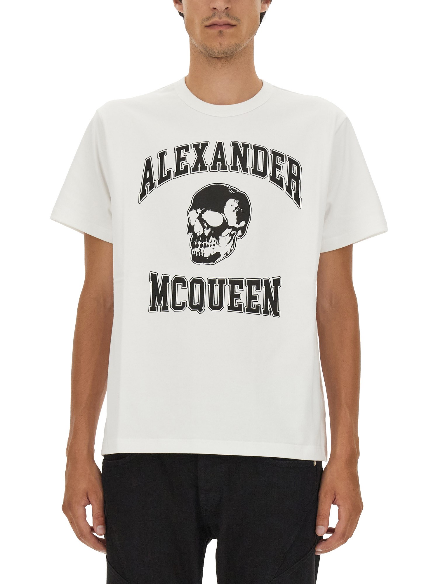 Alexander McQueen alexander mcqueen skull logo t-shirt