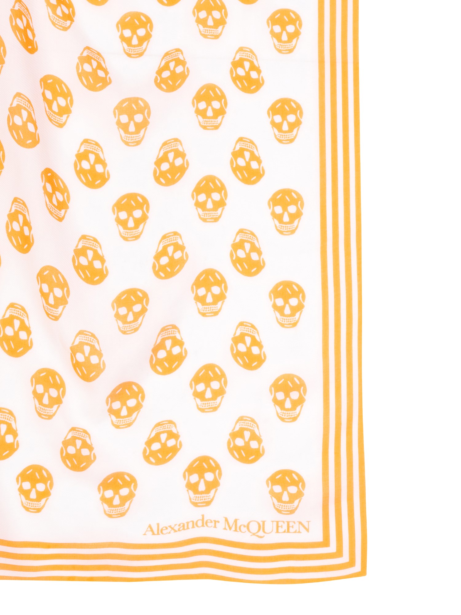 Alexander McQueen alexander mcqueen biker skull print scarf