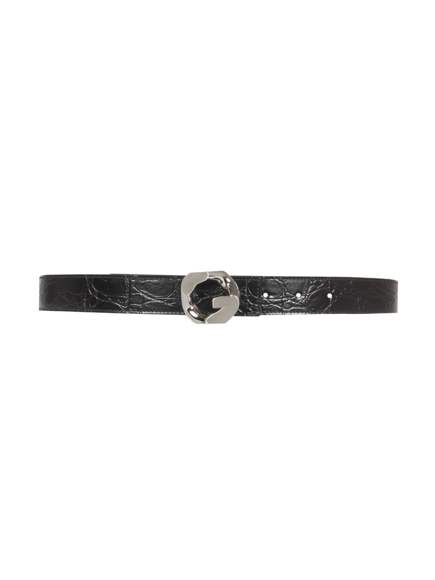 Givenchy givenchy belt with g chain buckle