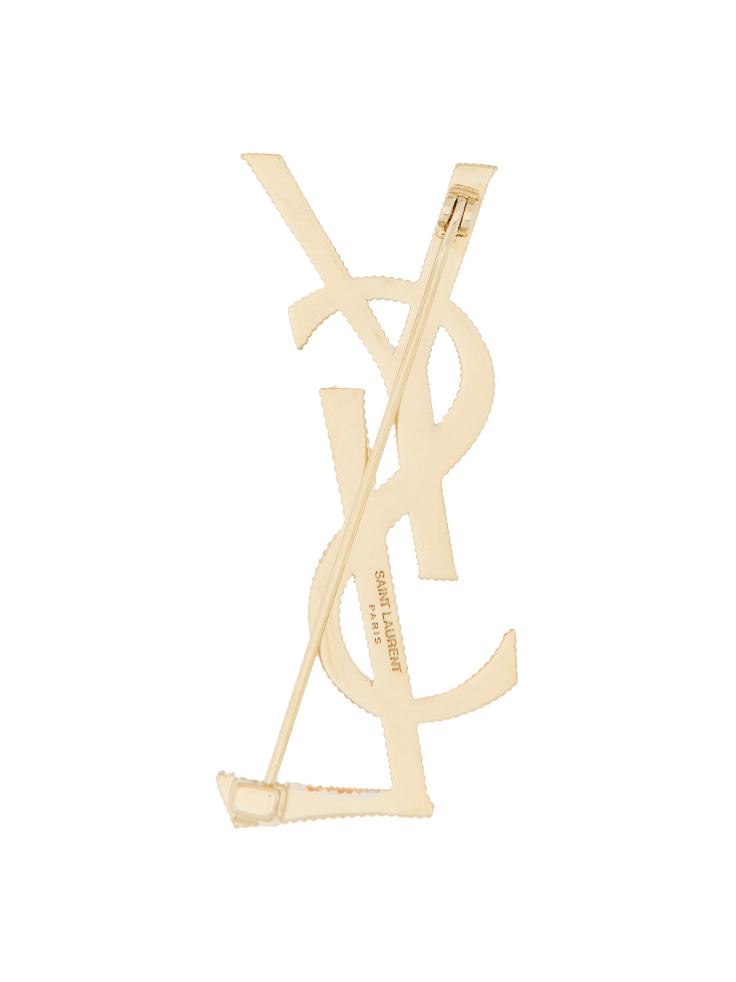 Saint Laurent saint laurent cassandre brooch