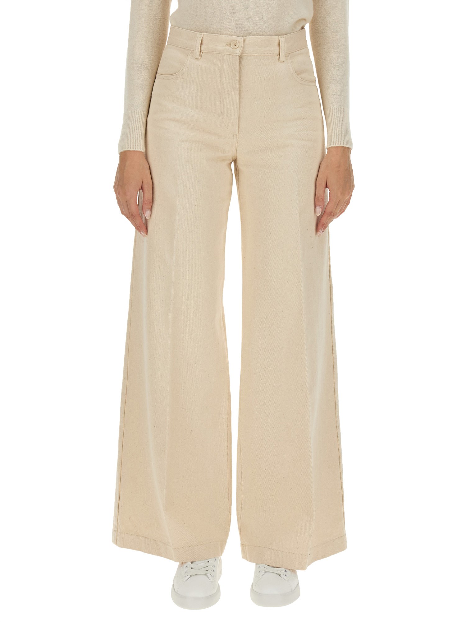 Aspesi aspesi wide leg pants