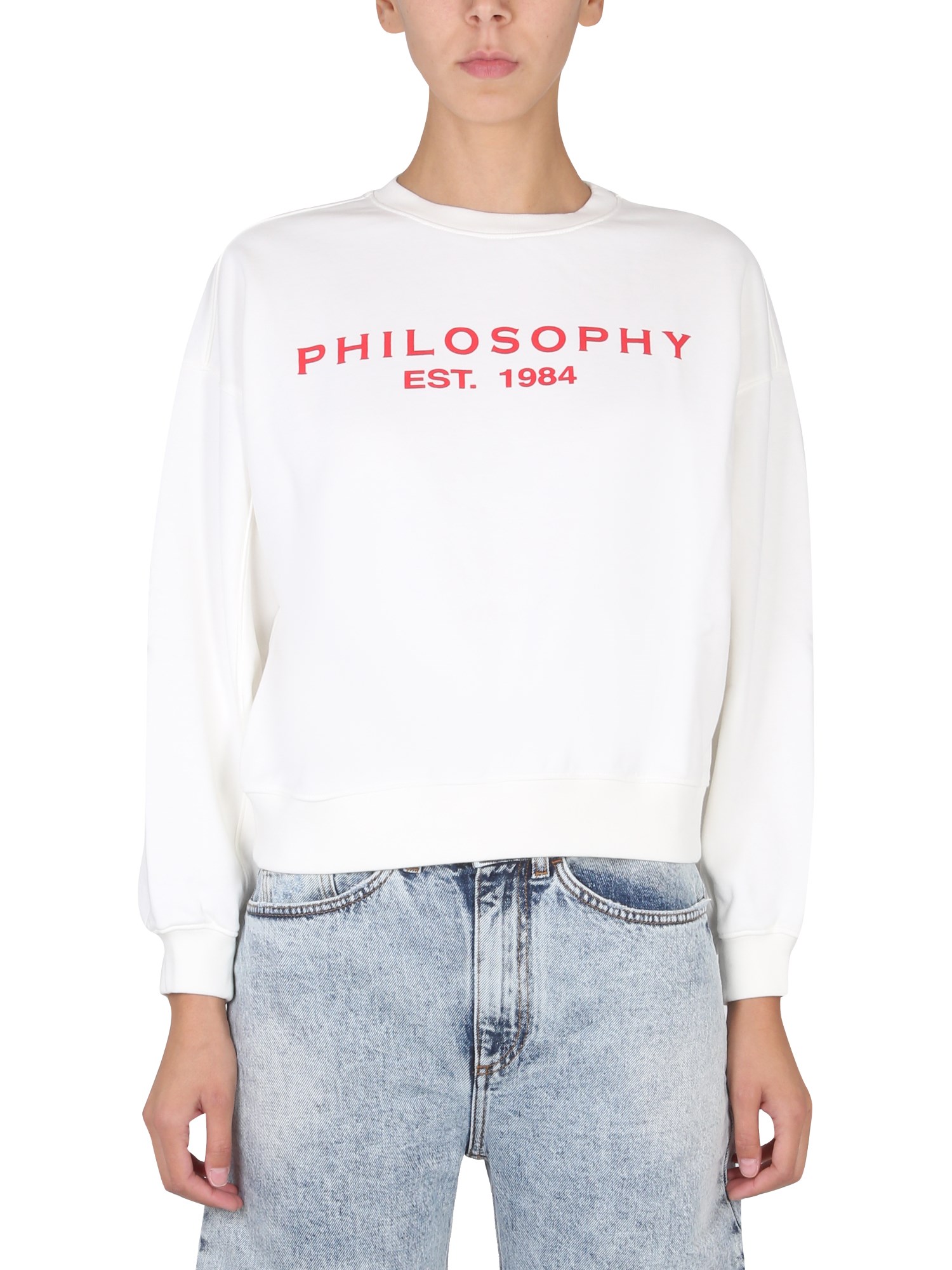 Philosophy Di Lorenzo Serafini philosophy di lorenzo serafini sweatshirt with logo