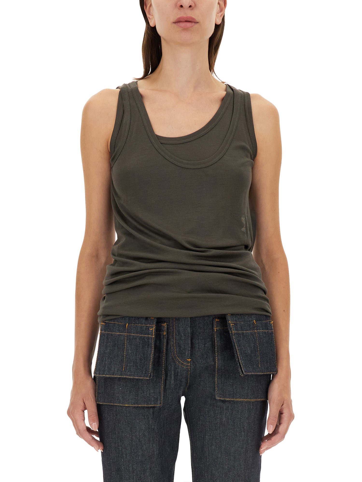 Helmut Lang helmut lang convertible camisole dress