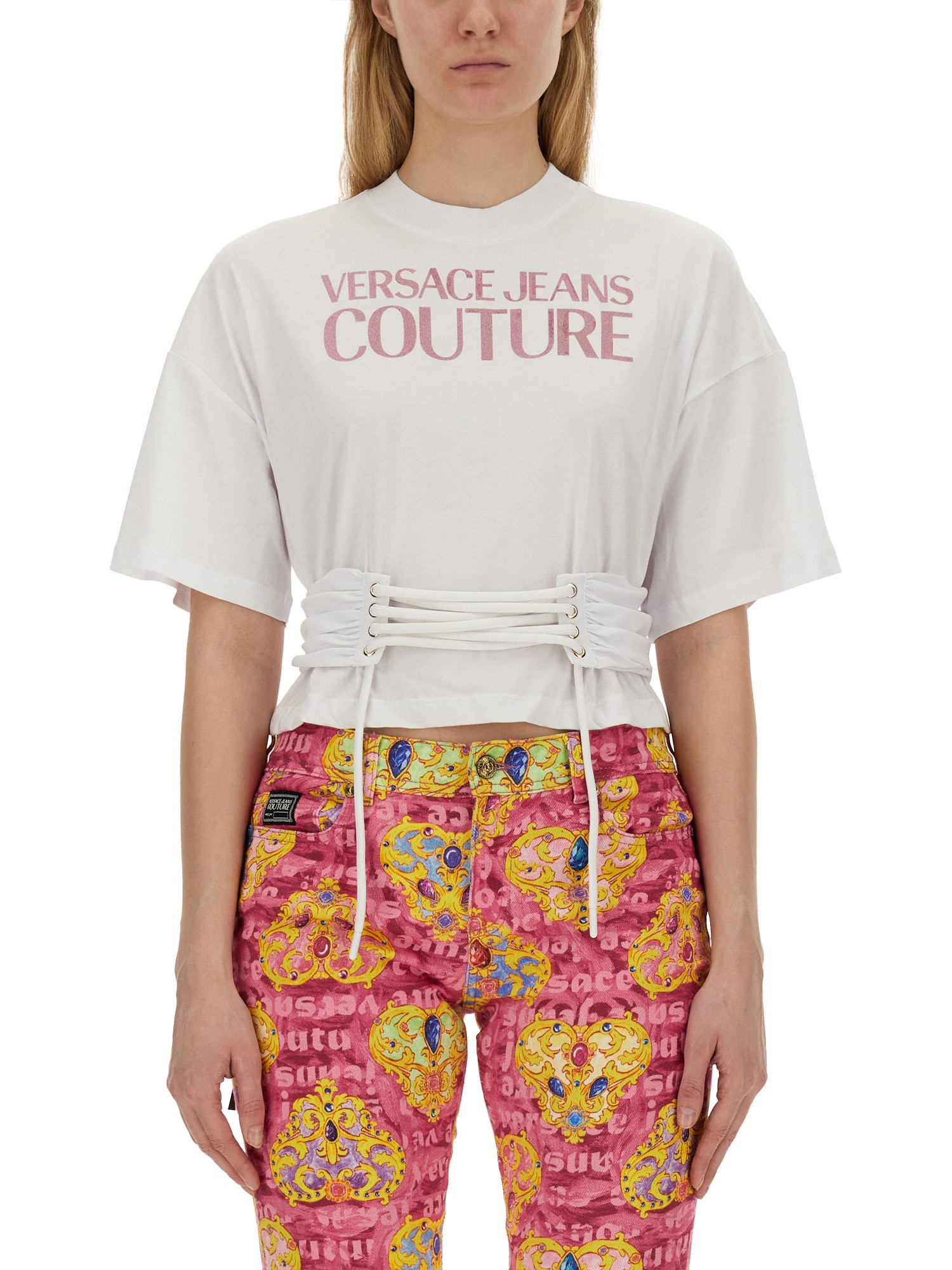 Versace Jeans Couture versace jeans couture t-shirt with logo