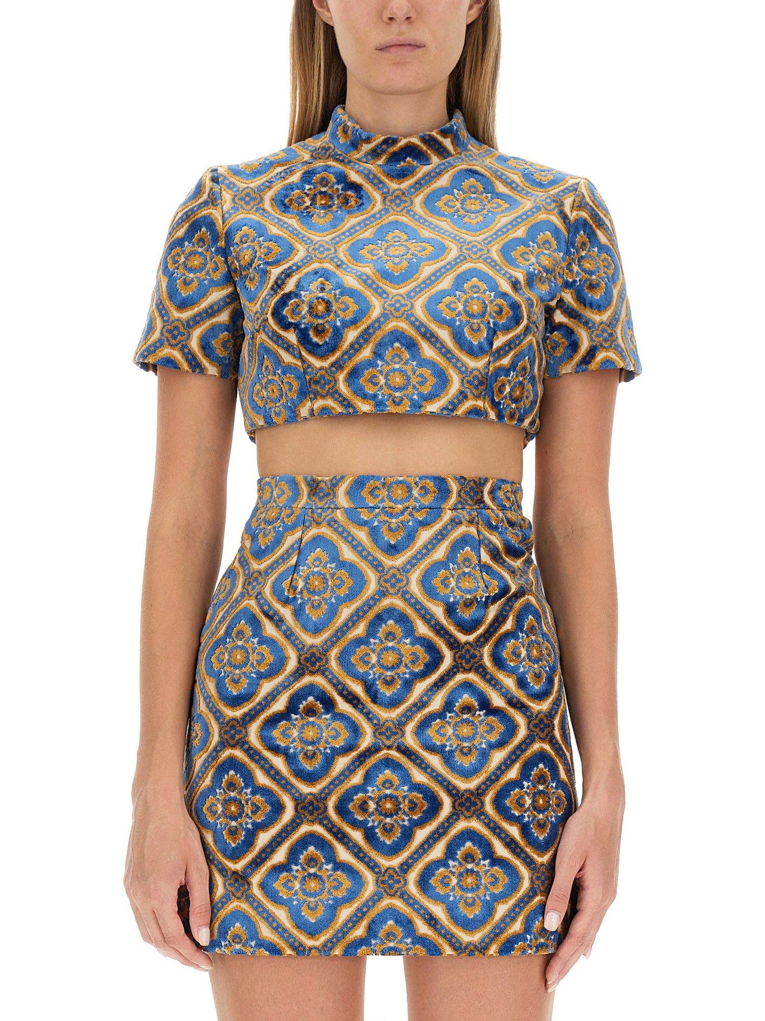 Etro etro top cropped