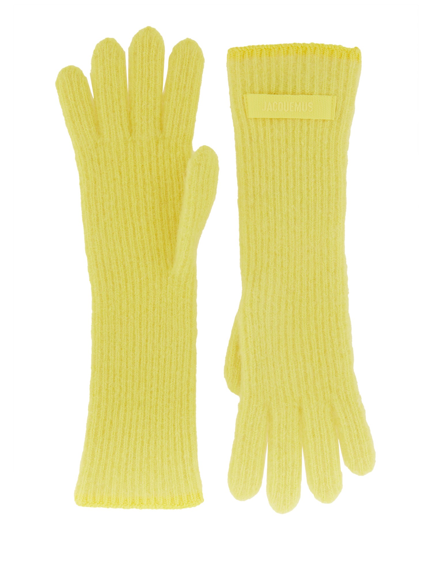 Jacquemus jacquemus grosgrain logo gloves