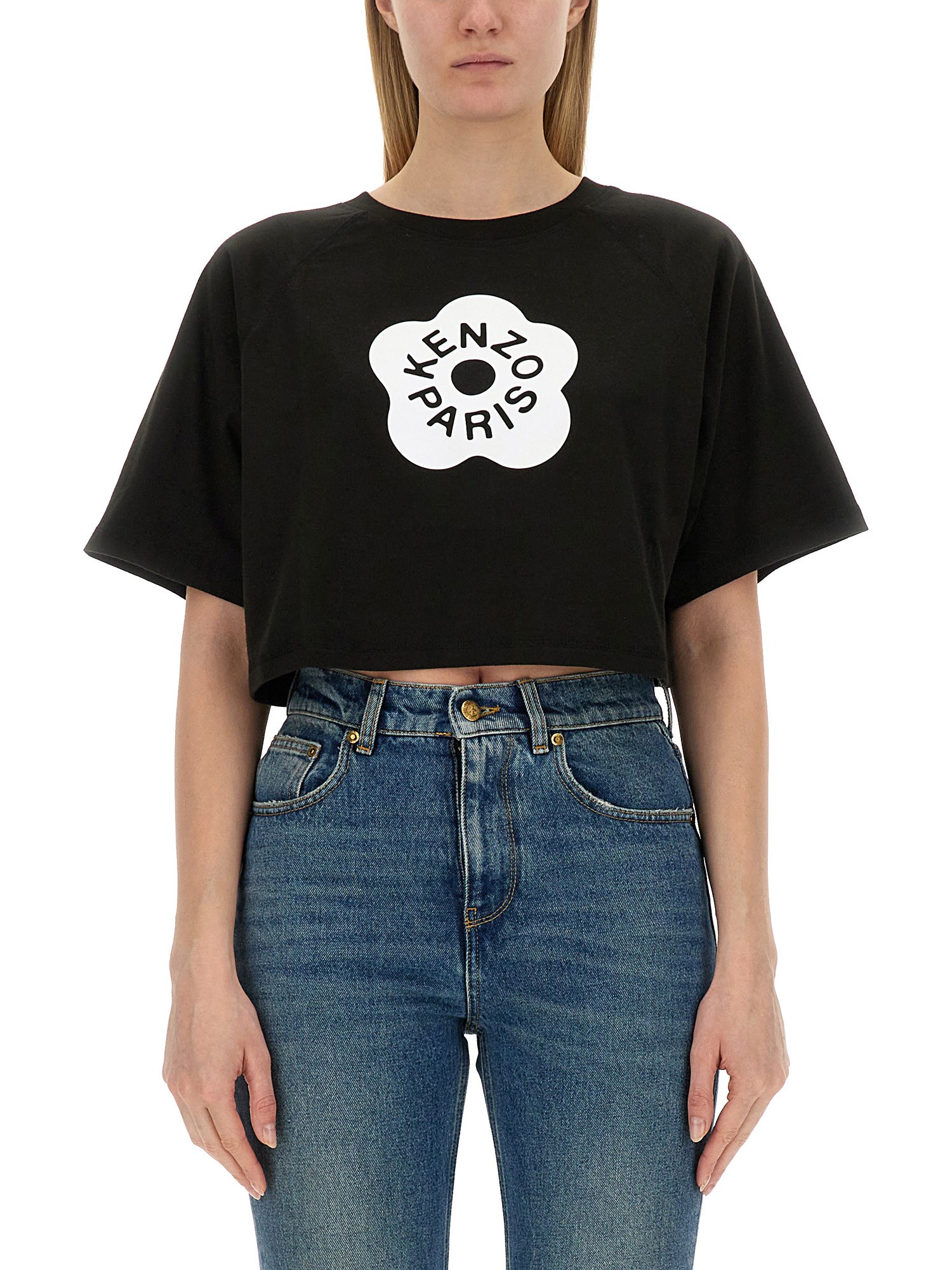 Kenzo kenzo cropped fit t-shirt