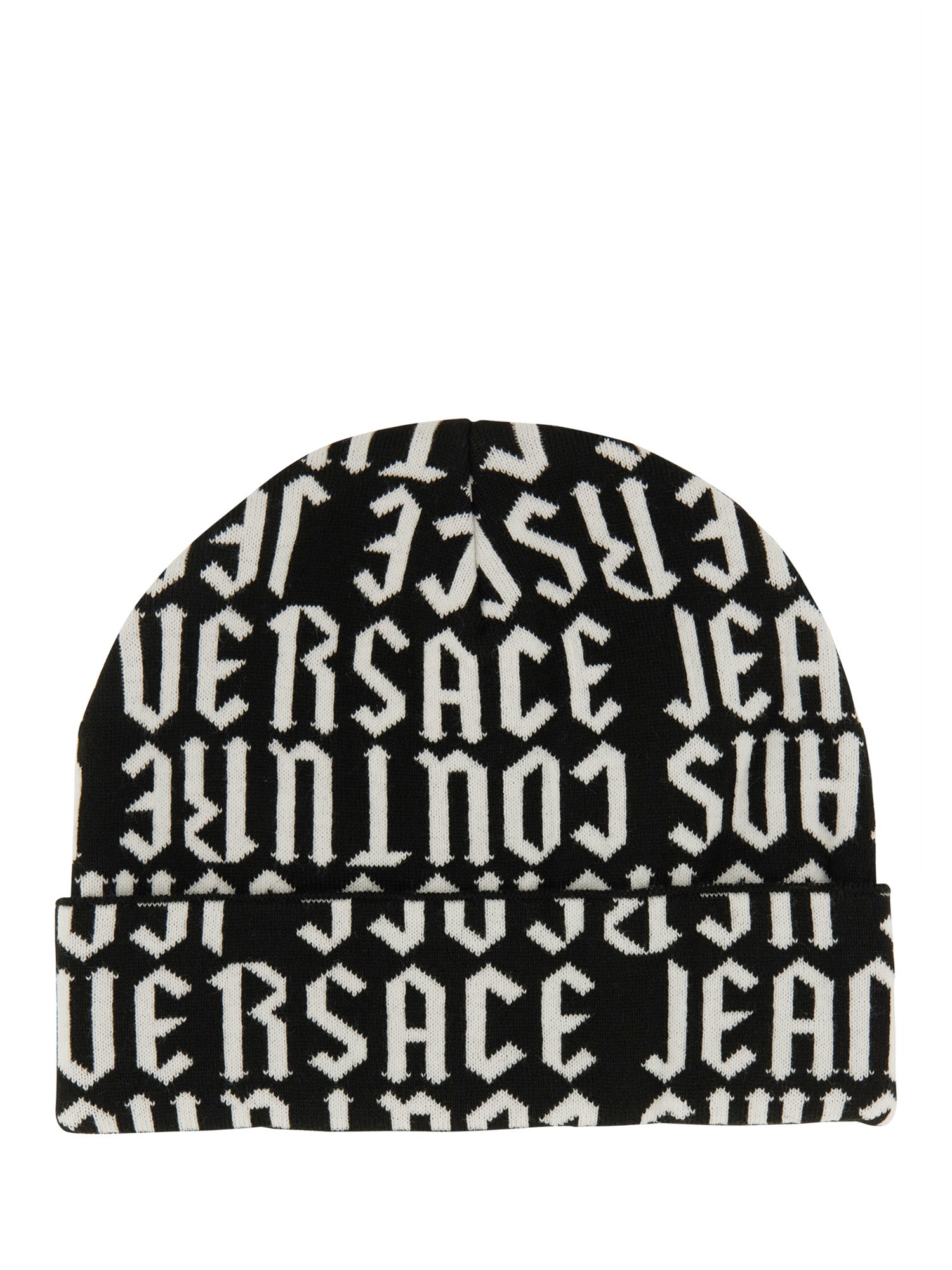 Versace Jeans Couture versace jeans couture knitted beanie hat