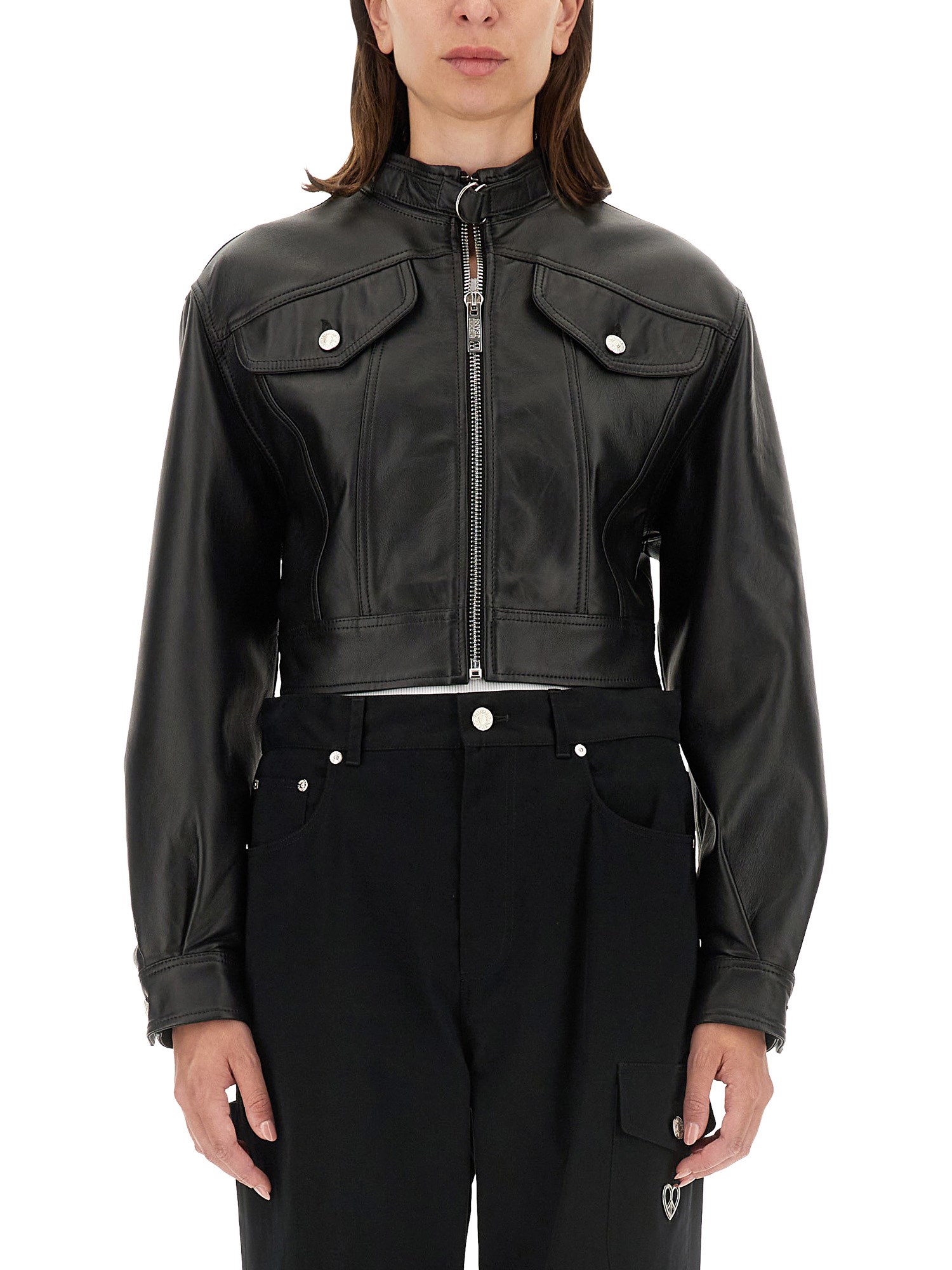 Moschino Jeans moschino jeans biker jacket