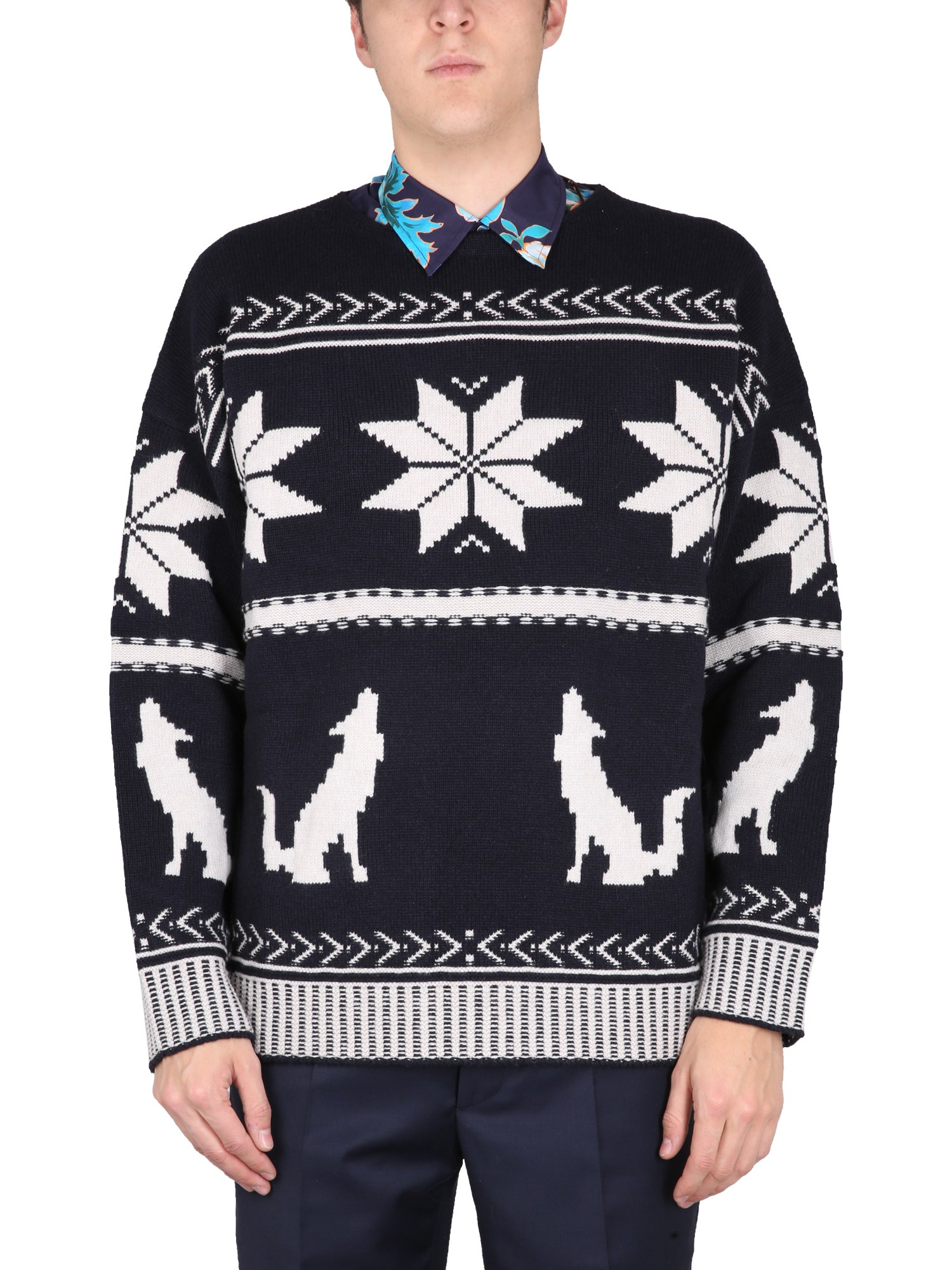 Etro etro virgin wool sweater