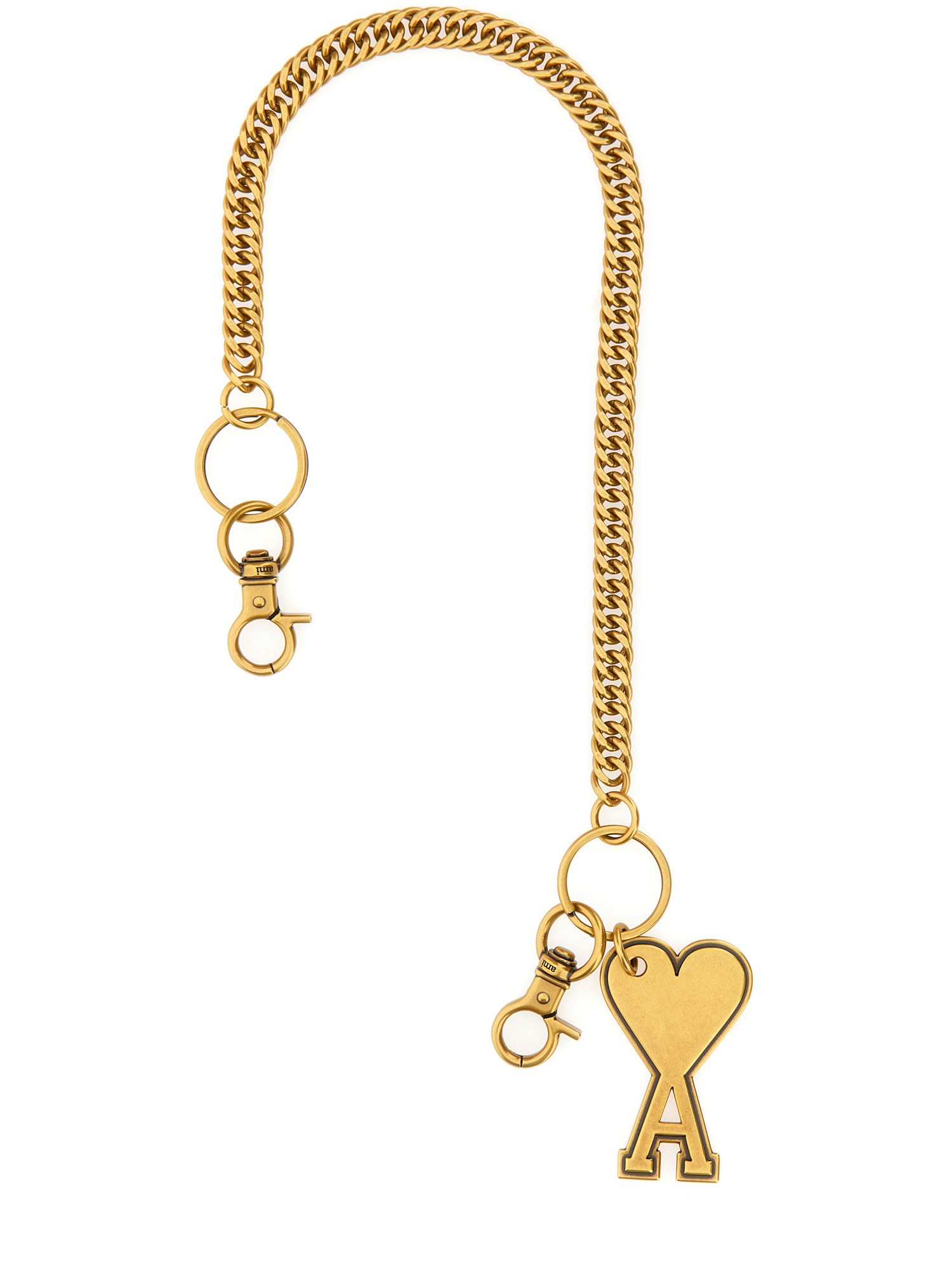 Ami Paris ami paris ami de coeur chain keychain