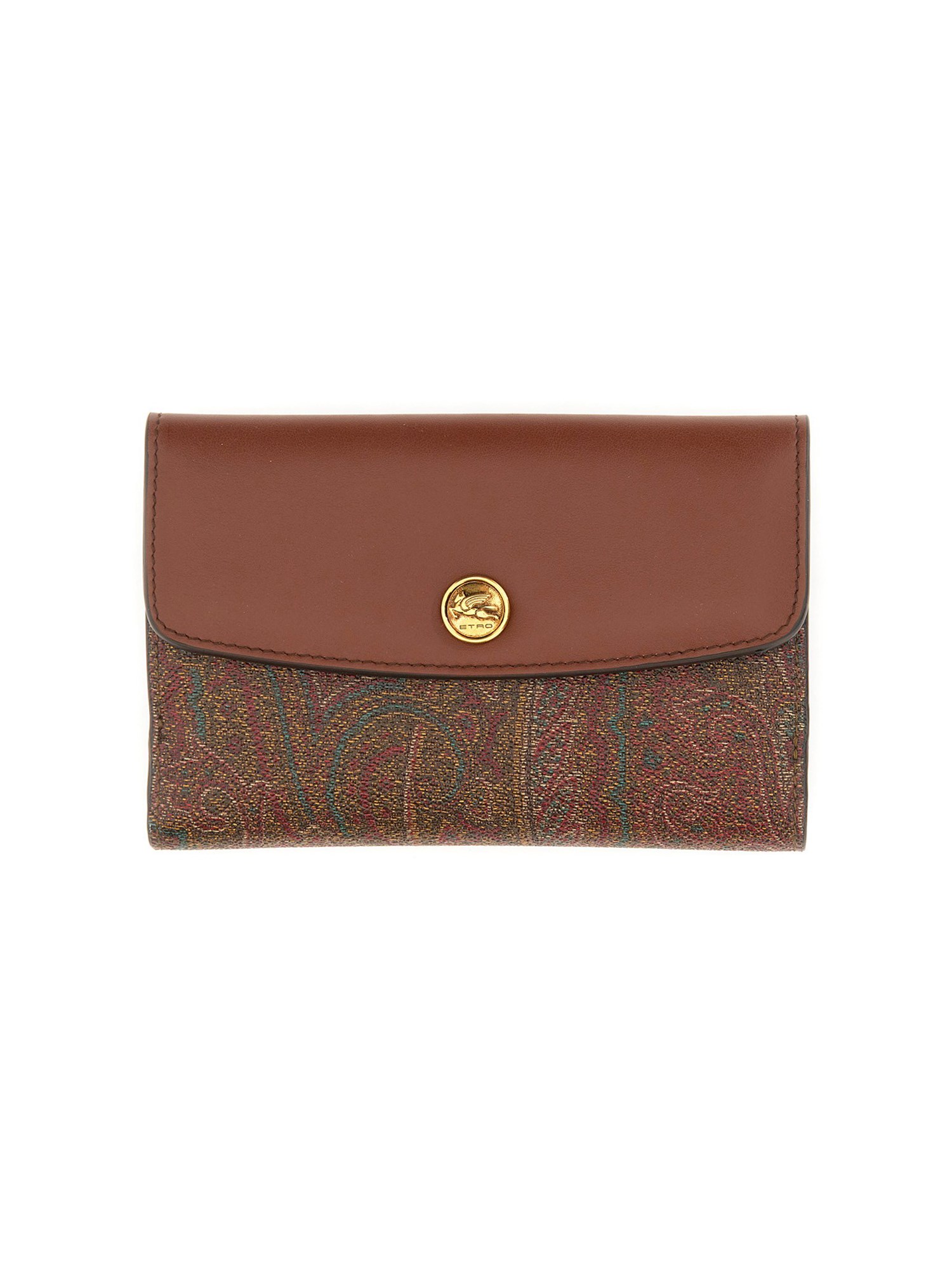 Etro etro paisley print wallet