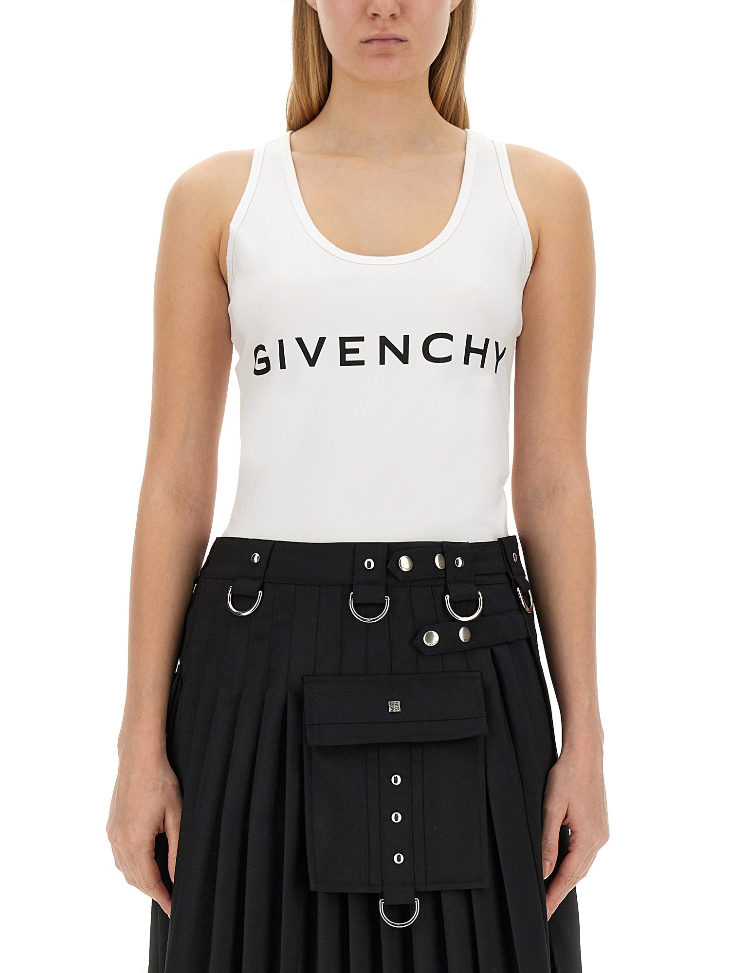 Givenchy givenchy tank top with logo