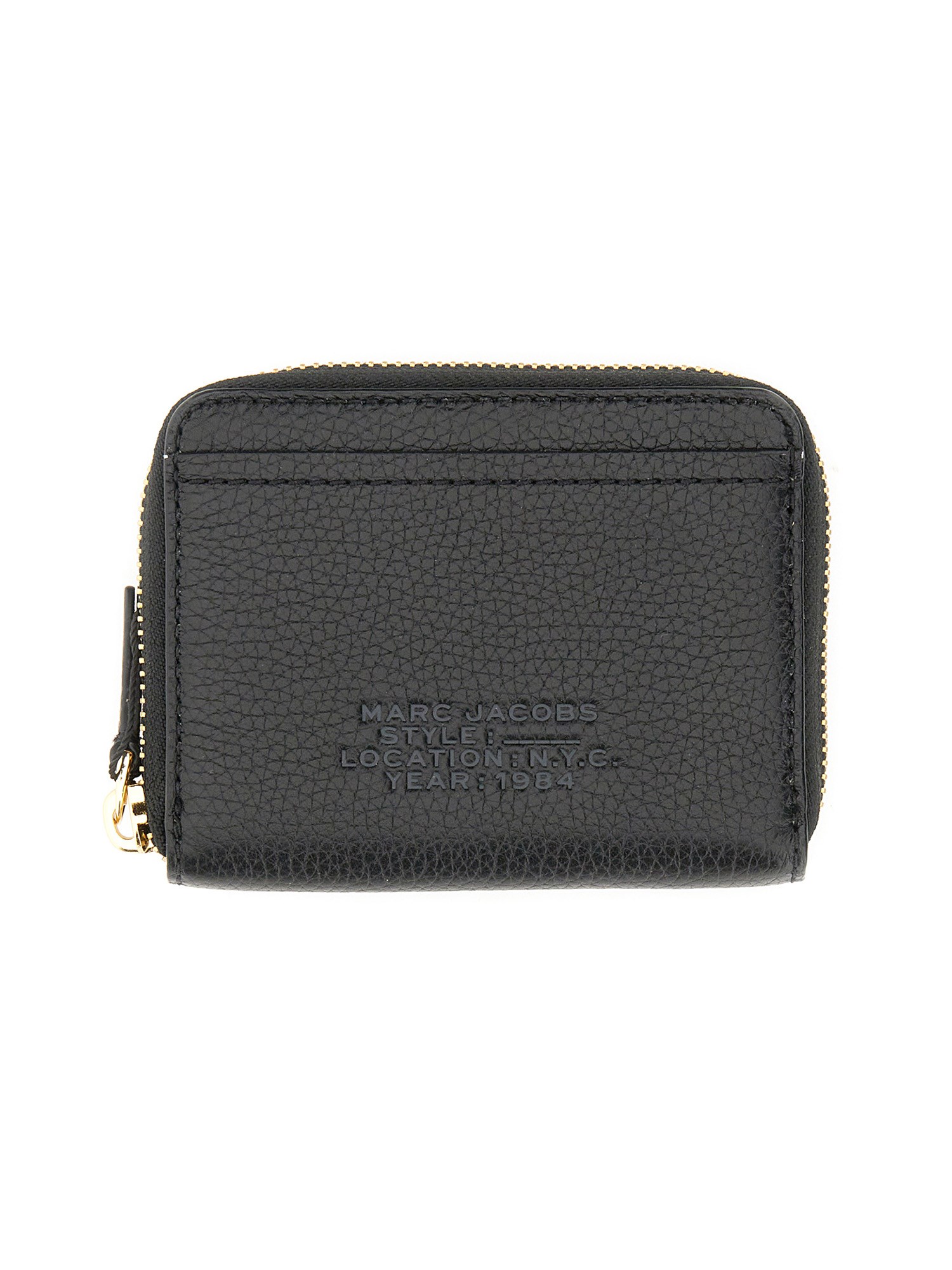 Marc Jacobs marc jacobs leather wallet with zipper