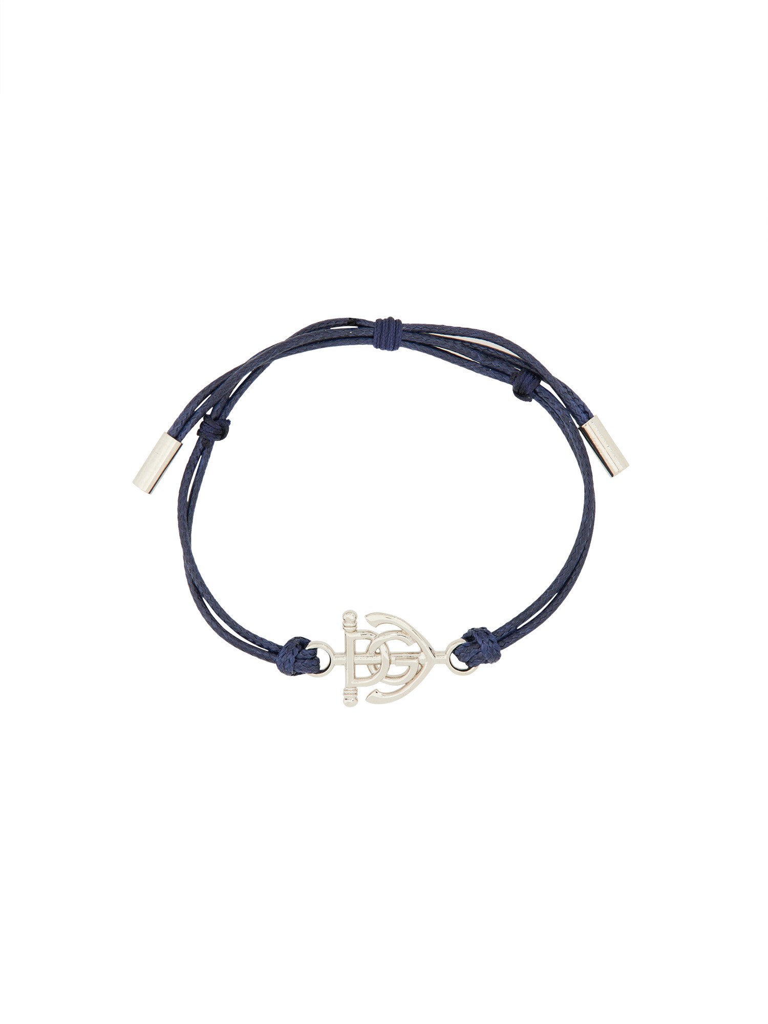 Dolce & Gabbana dolce & gabbana "navy" lanyard bracelet