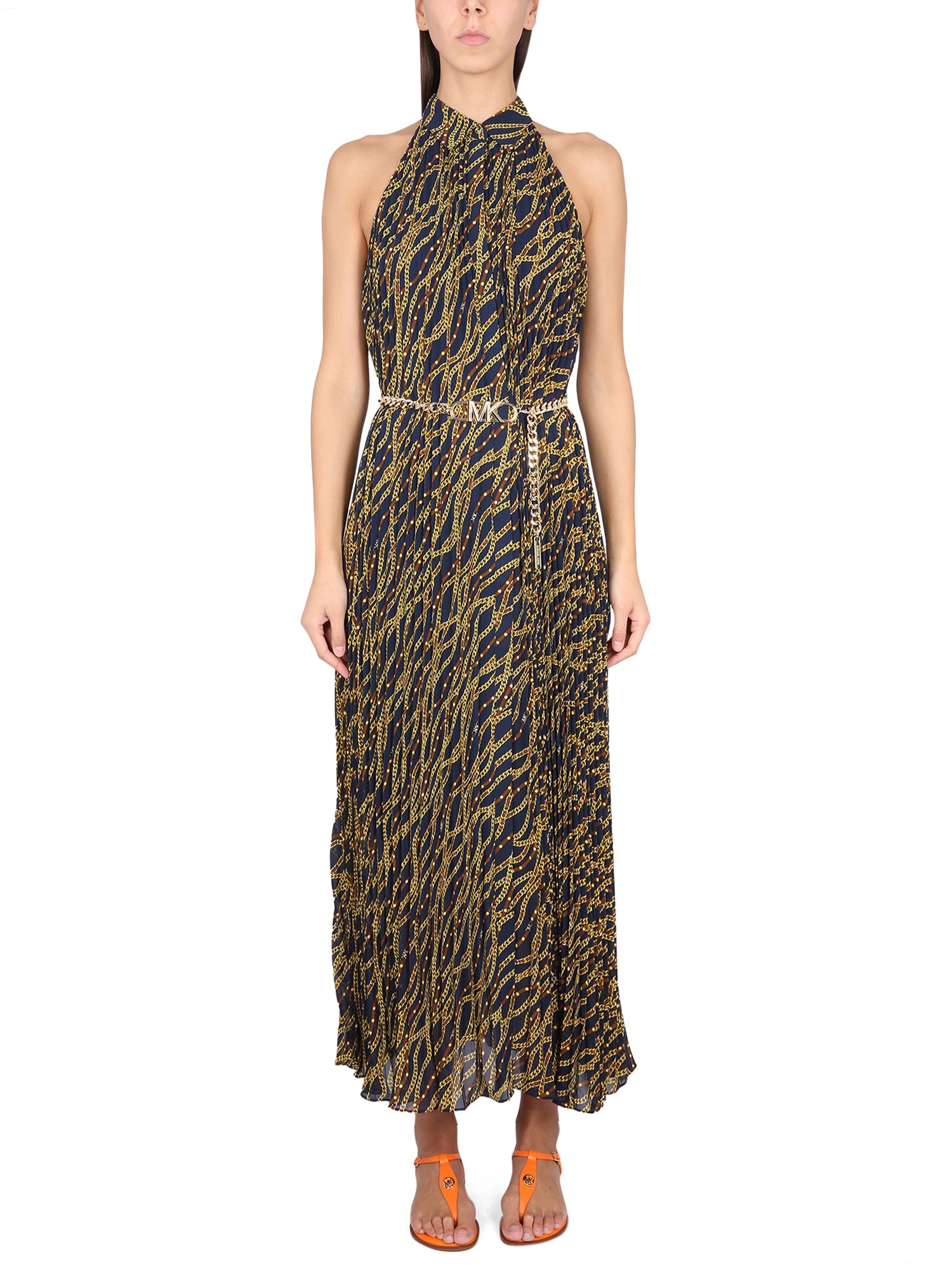  michael by michael kors chain print dress