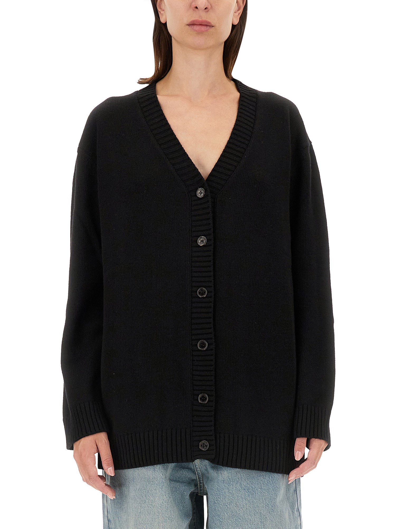 Moschino Jeans moschino jeans knitted cardigan