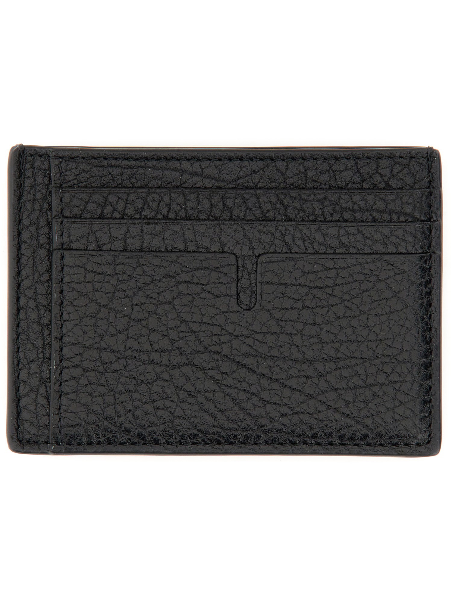 Burberry burberry "b cut" card holder with clip