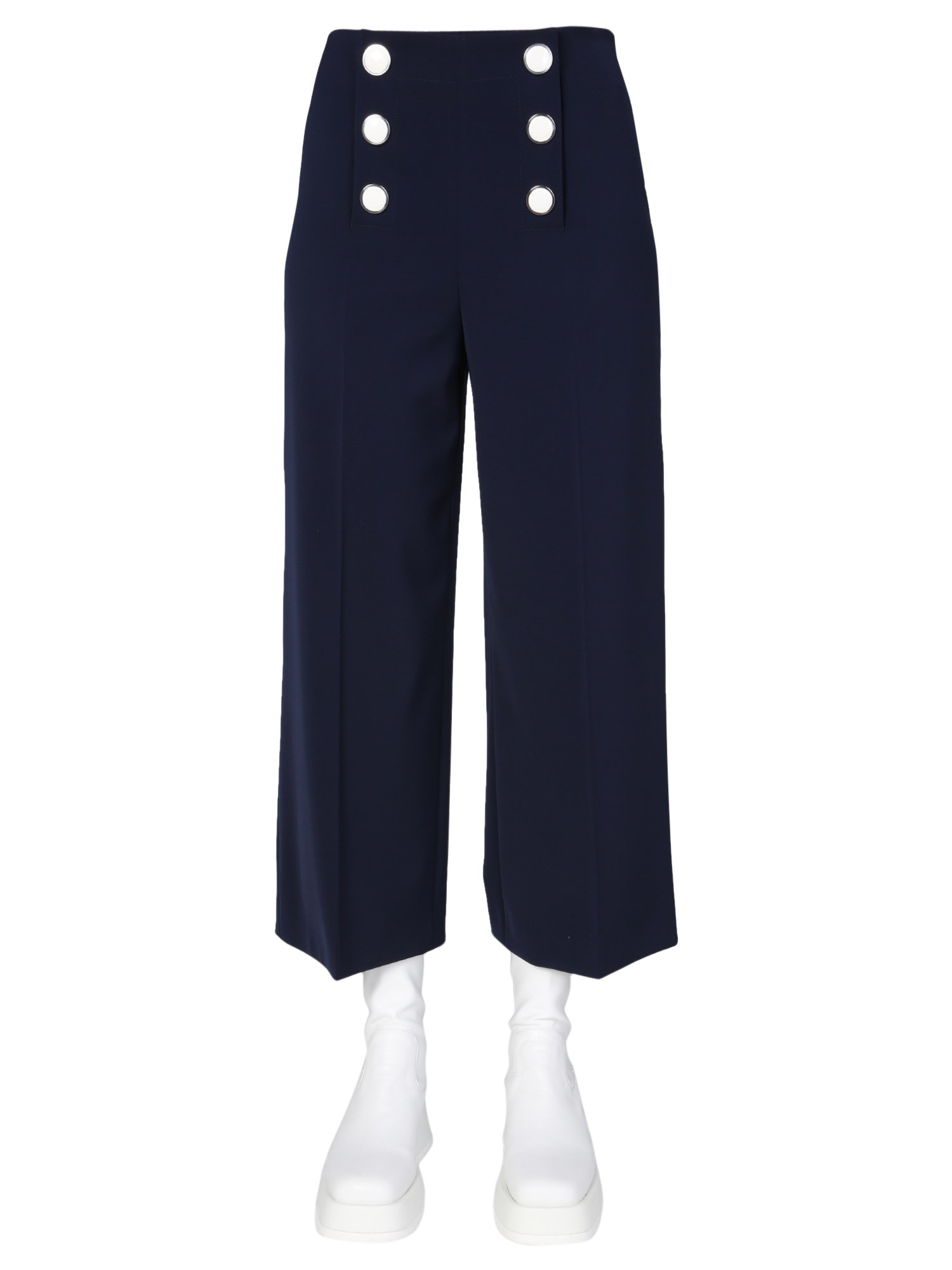 Boutique Moschino boutique moschino wide leg trousers