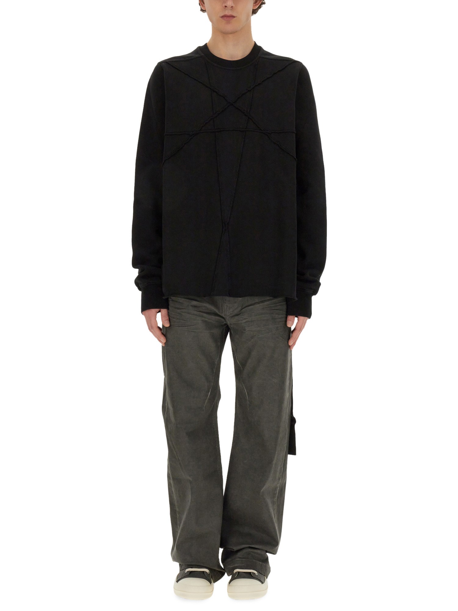 Rick Owens Drkshdw rick owens drkshdw sweatshirt with embroidery