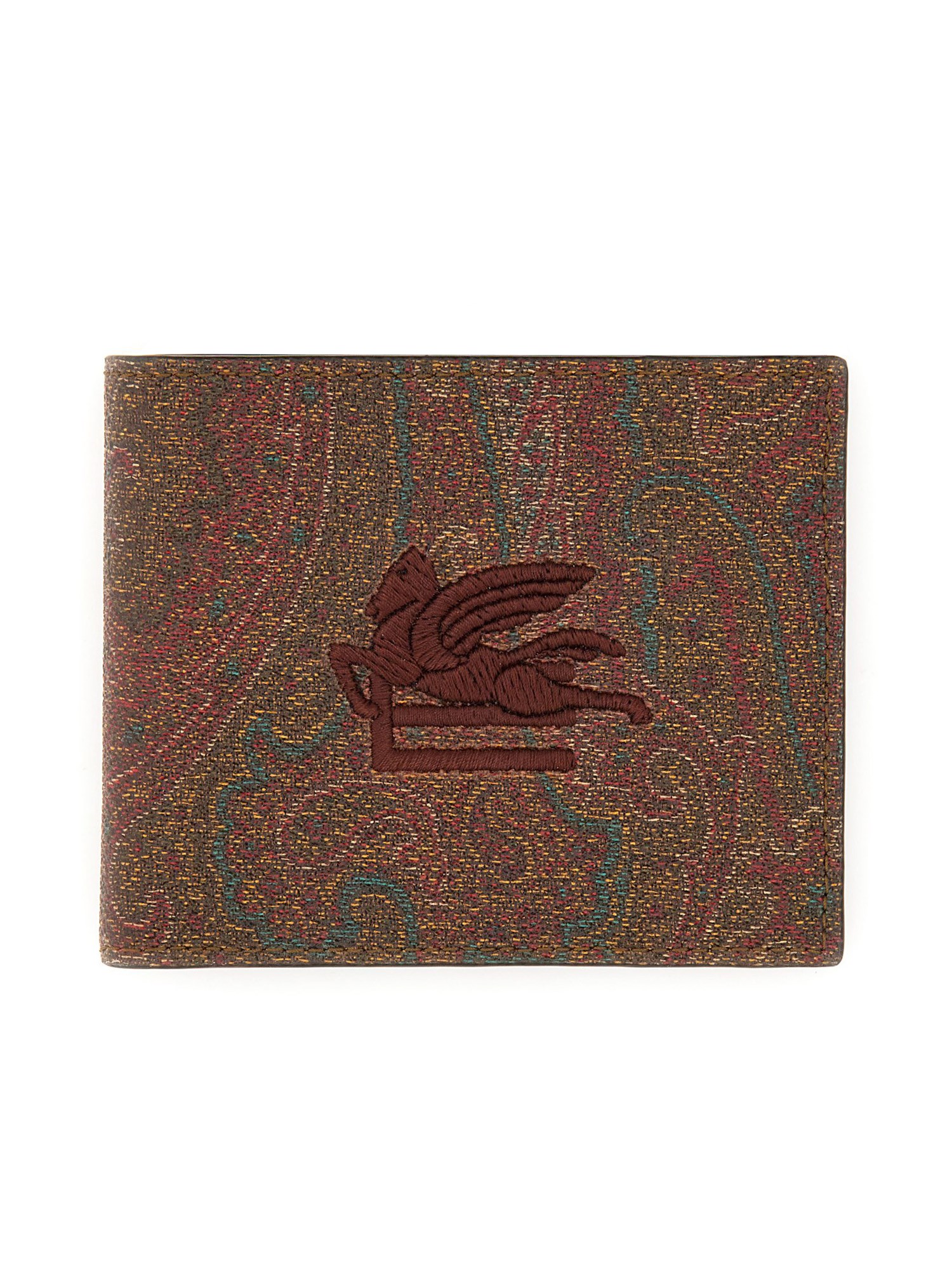 Etro etro paisley print wallet