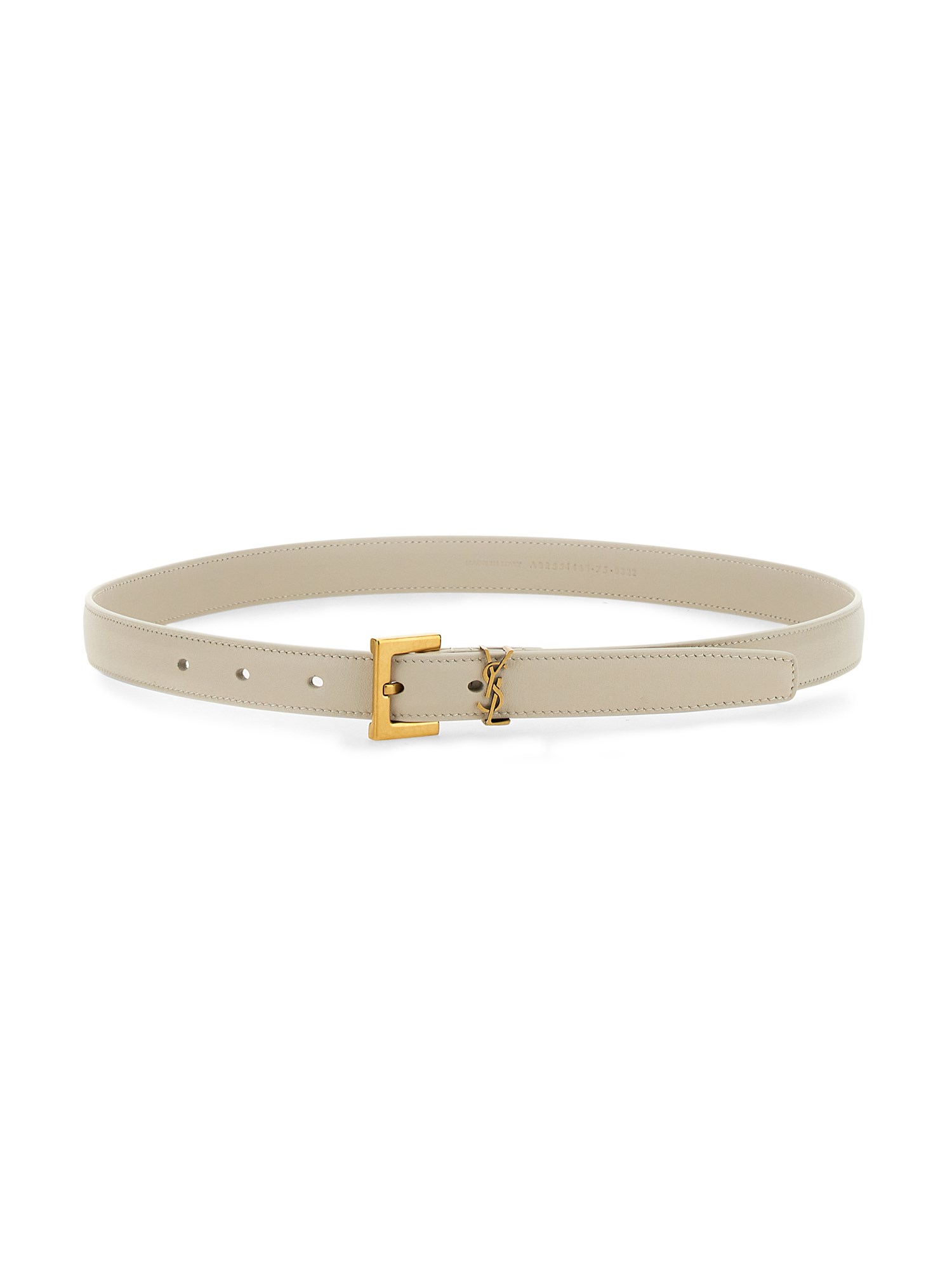 Saint Laurent saint laurent cassandre belt thin