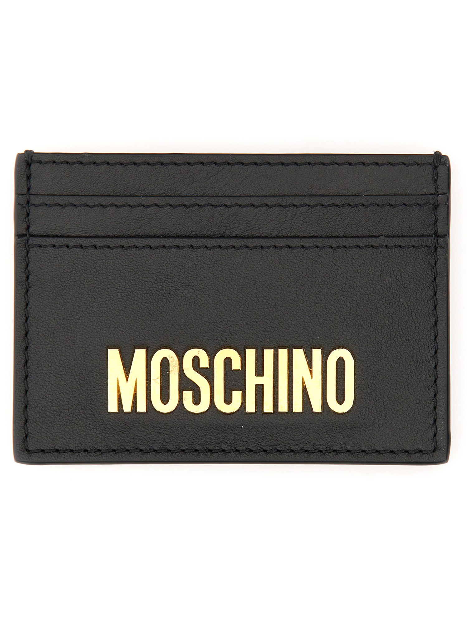 Moschino moschino card holder with logo