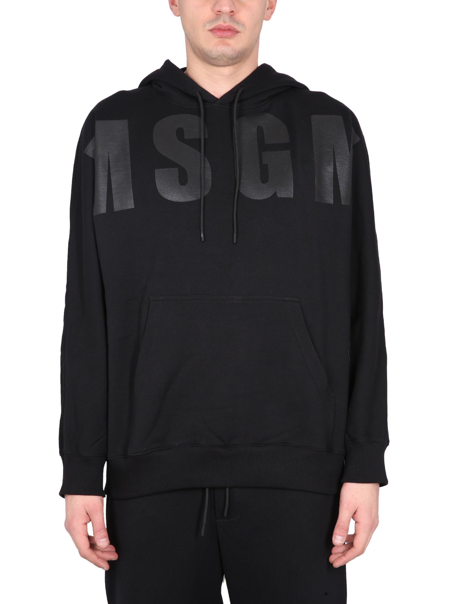 Msgm msgm sweatshirt with maxi logo