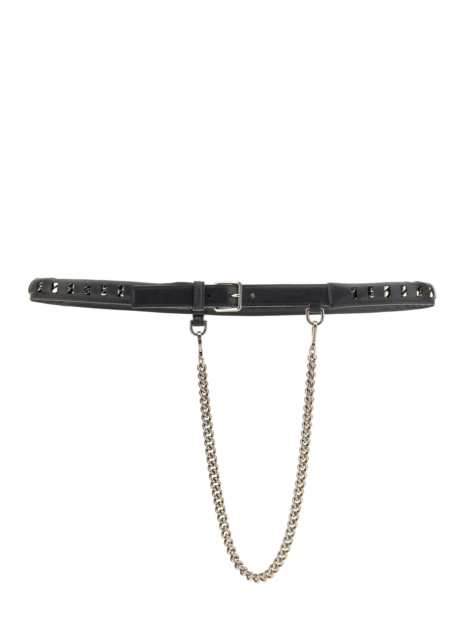 Alexander McQueen alexander mcqueen belt with pendant chain