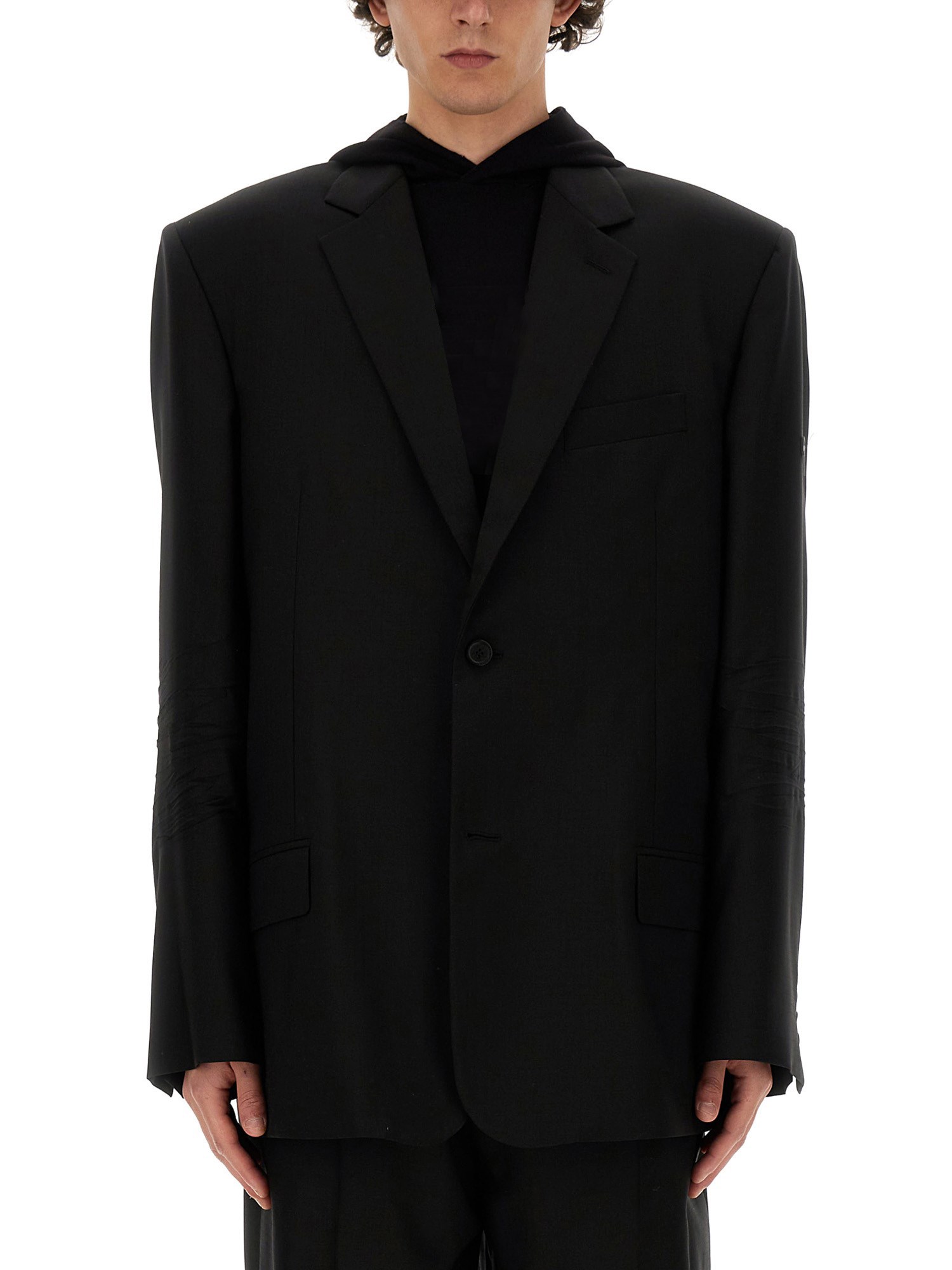 Balenciaga balenciaga single-breasted jacket