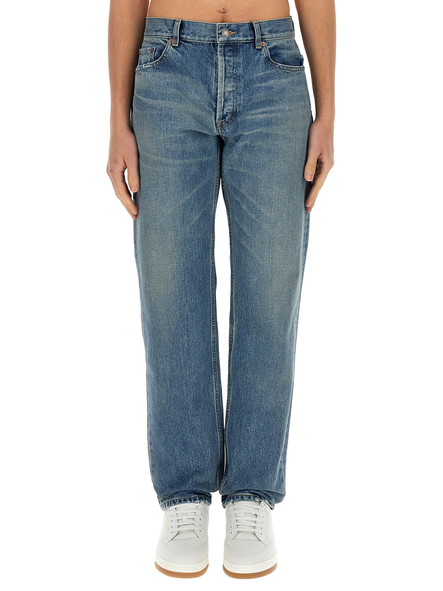 Saint Laurent saint laurent straight leg jeans