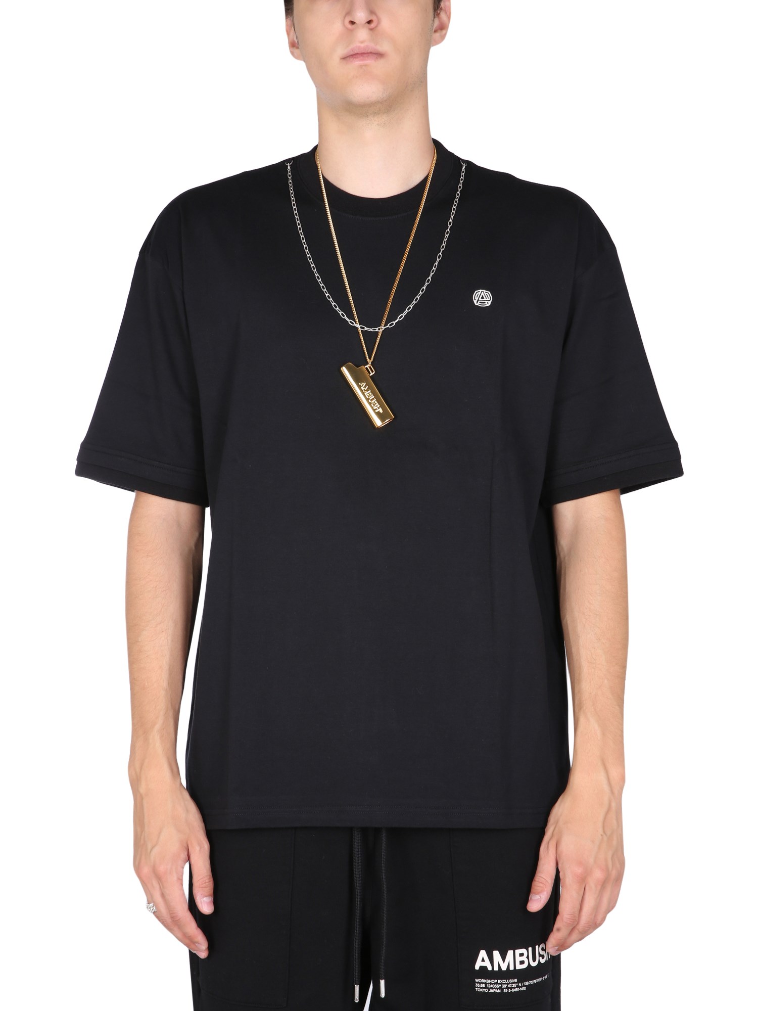 AMBUSH ambush t-shirt with iconic chain