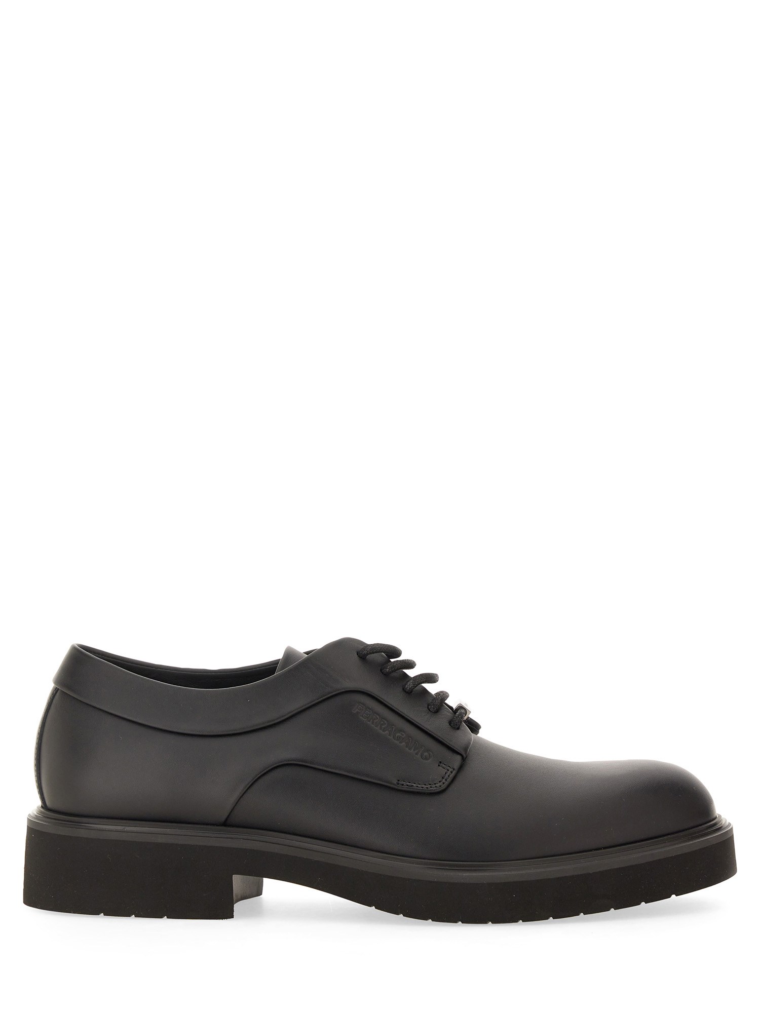 Ferragamo ferragamo derby with ornament