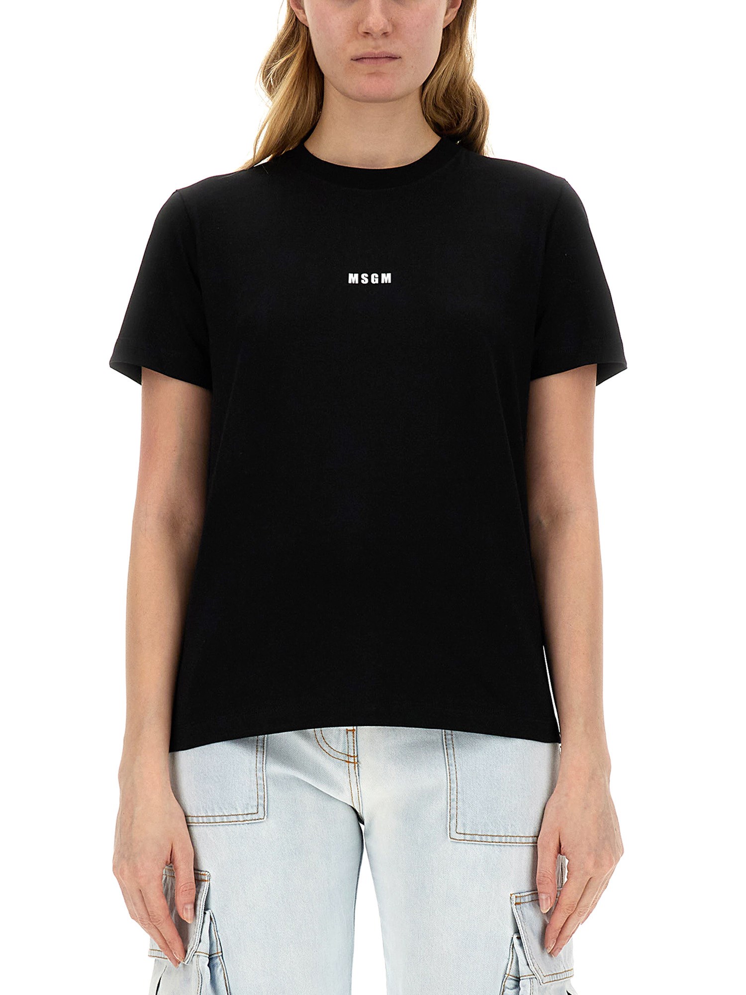 Msgm msgm micro logo t-shirt