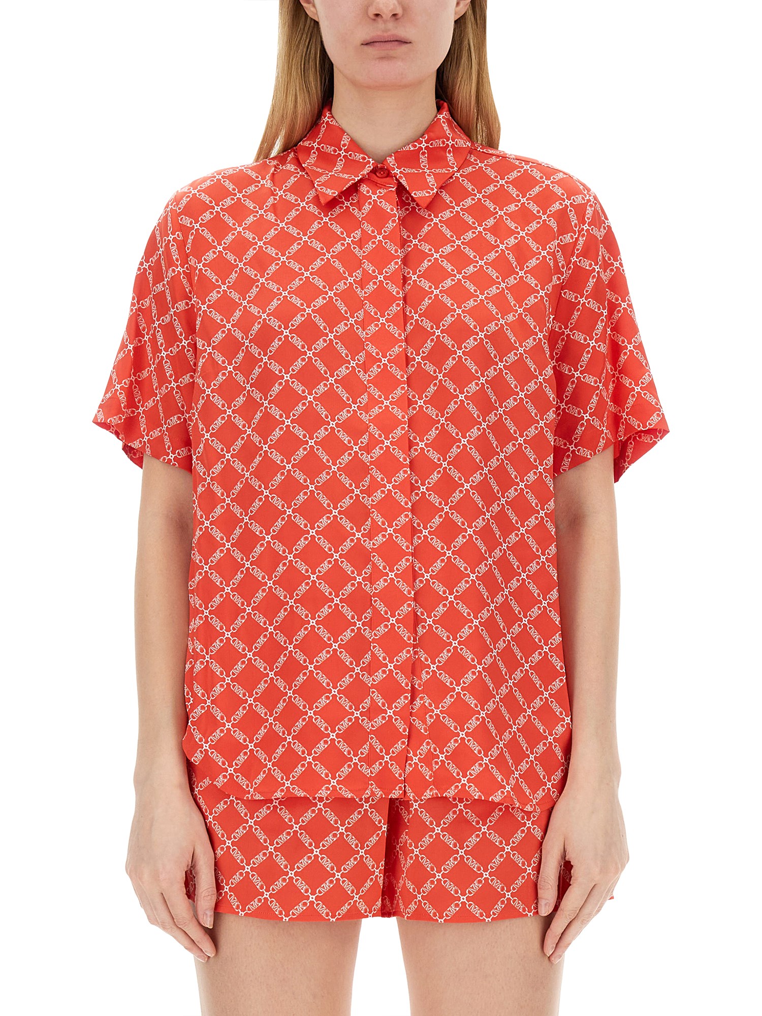  michael by michael kors monogram shirt