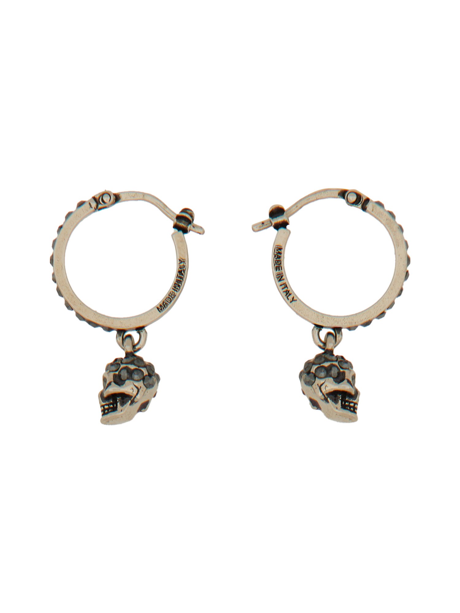 Alexander McQueen alexander mcqueen skull hoop earrings